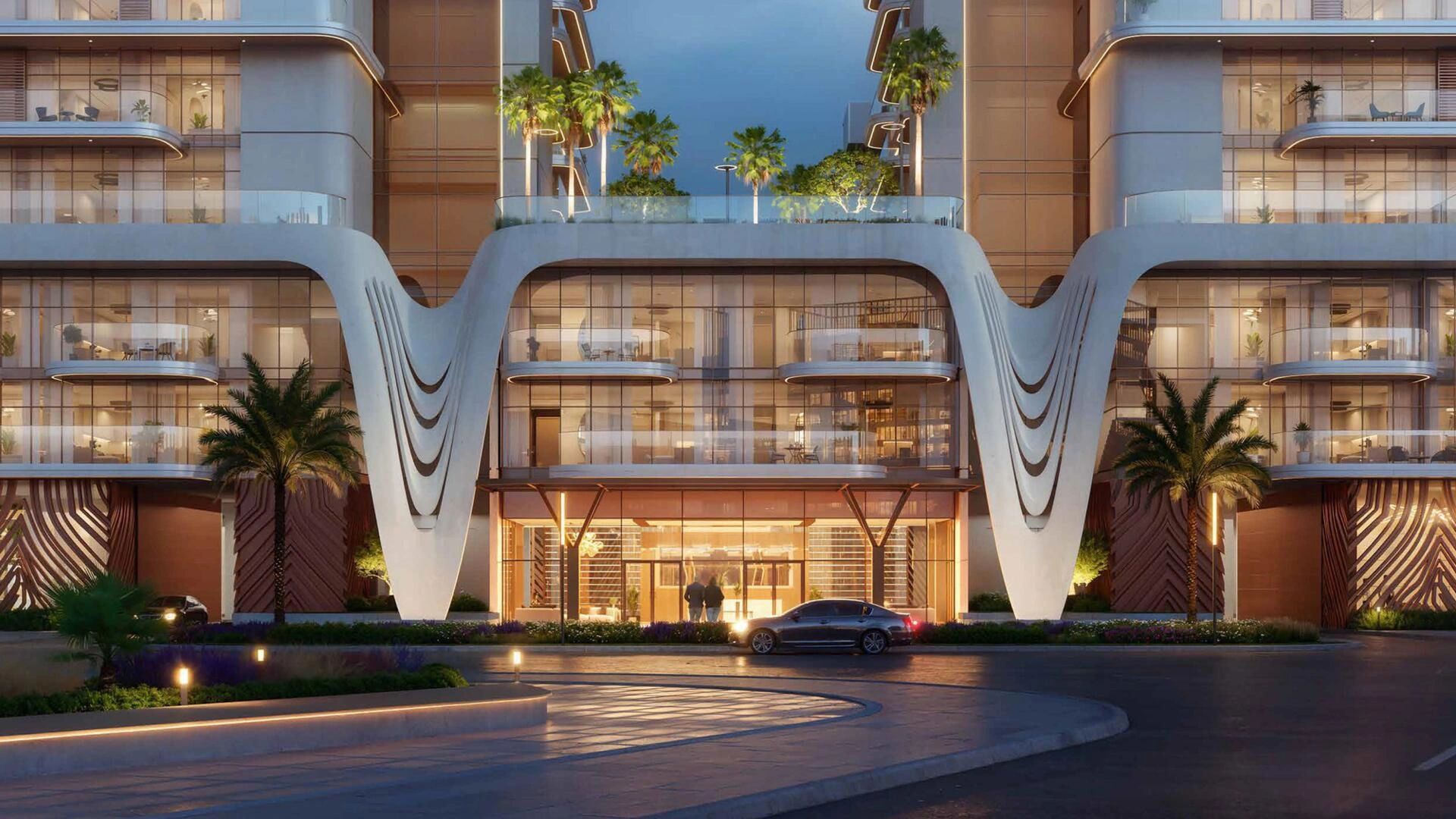 Квартиры в современном жилом комплексе в Дубае, ОАЭ