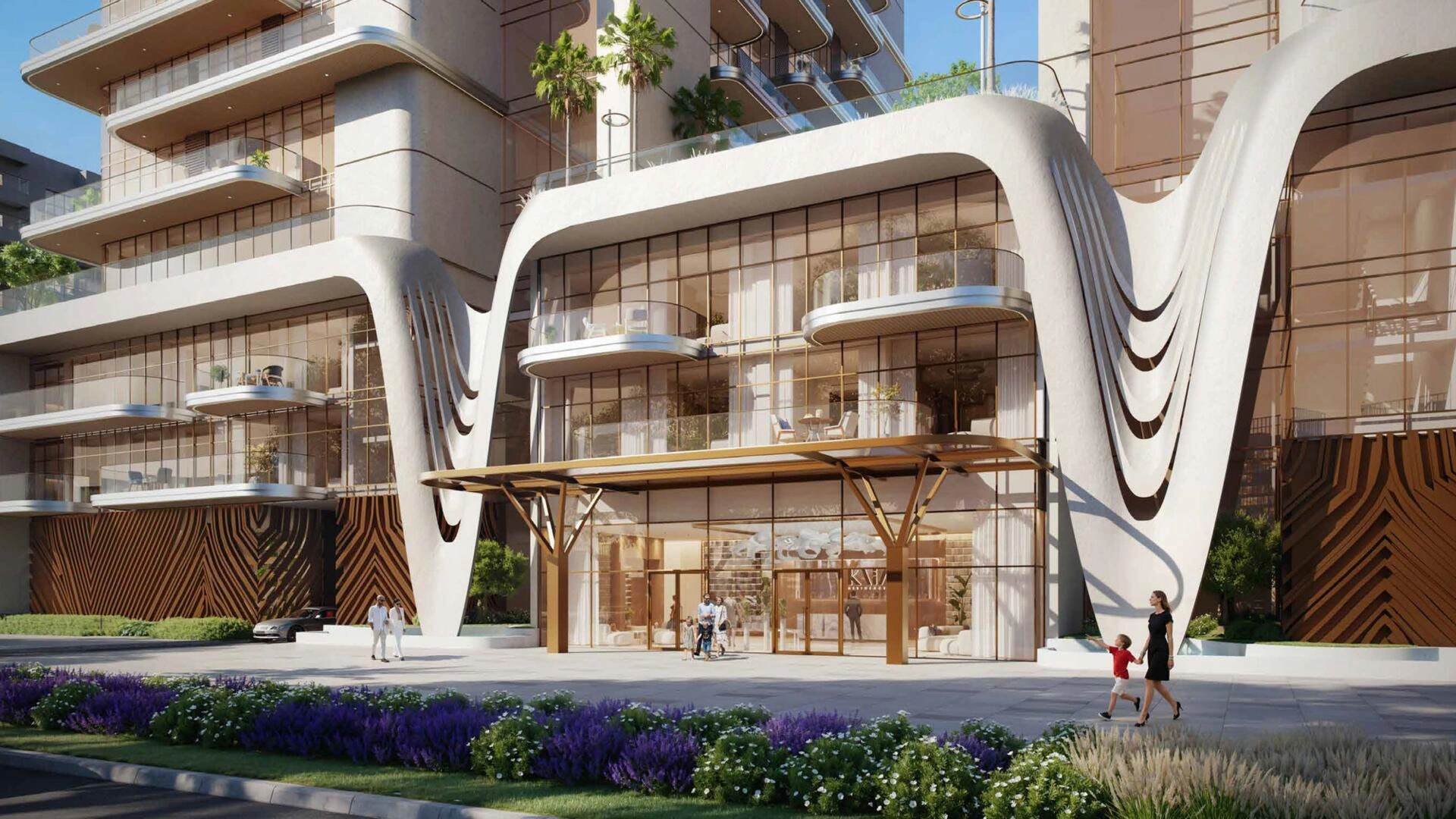 Квартиры в современном жилом комплексе в Дубае, ОАЭ