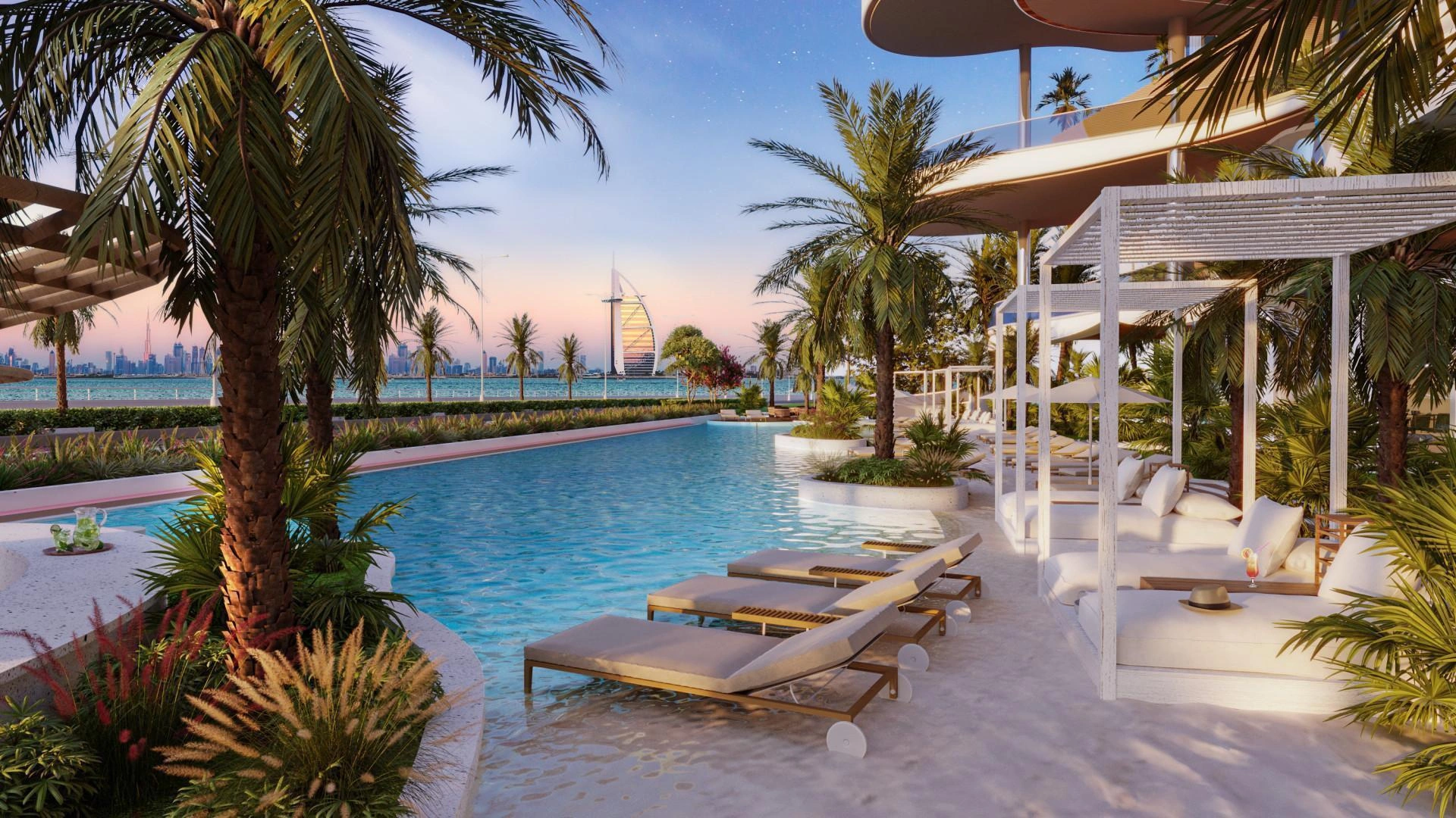 Апартаменты в жилом комплексе на Пальм-Джумейра, Дубай, ОАЭ