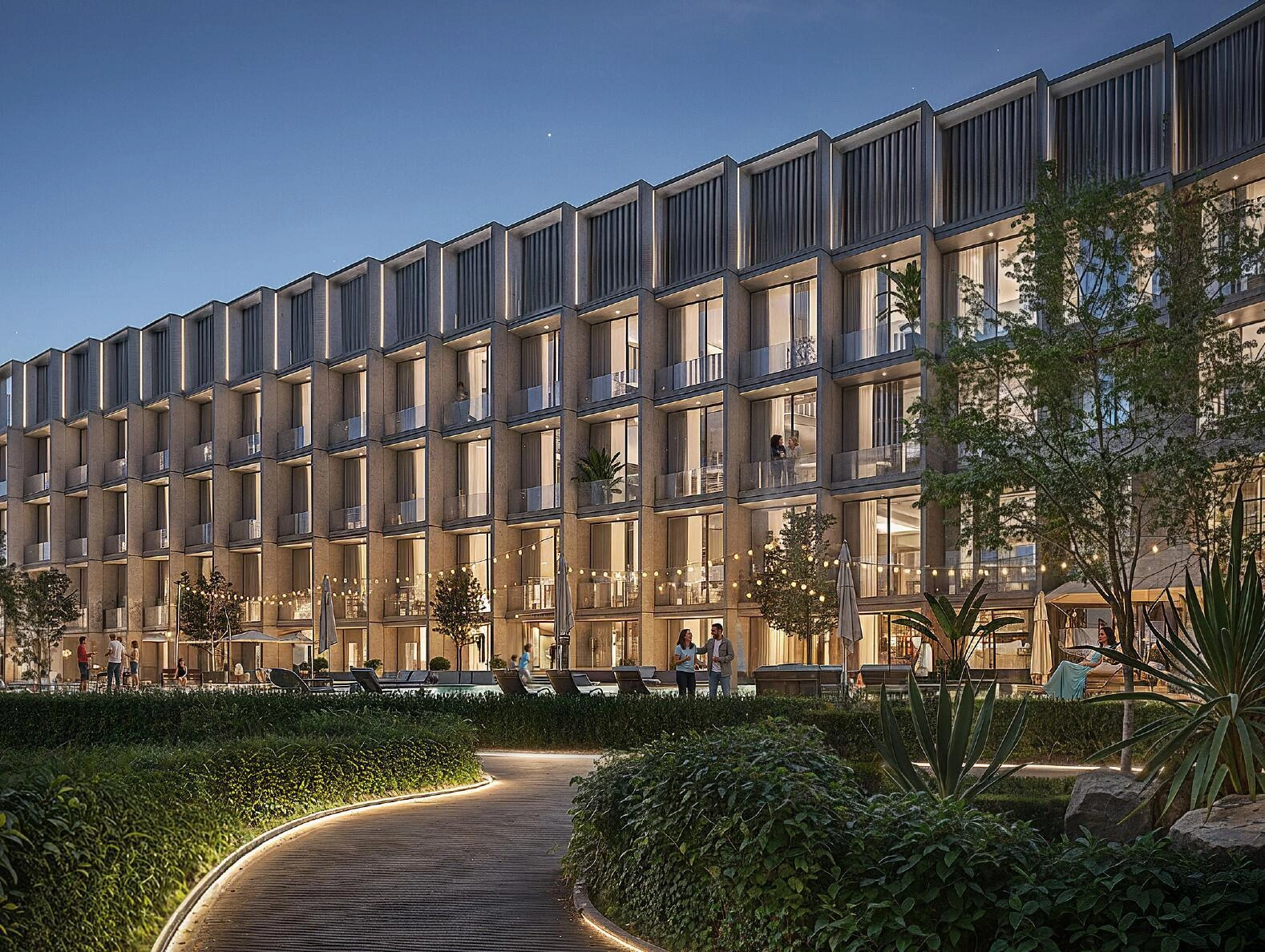 Квартиры в современном жилом комплексе в Дубае, Объединённых Арабских Эмиратах