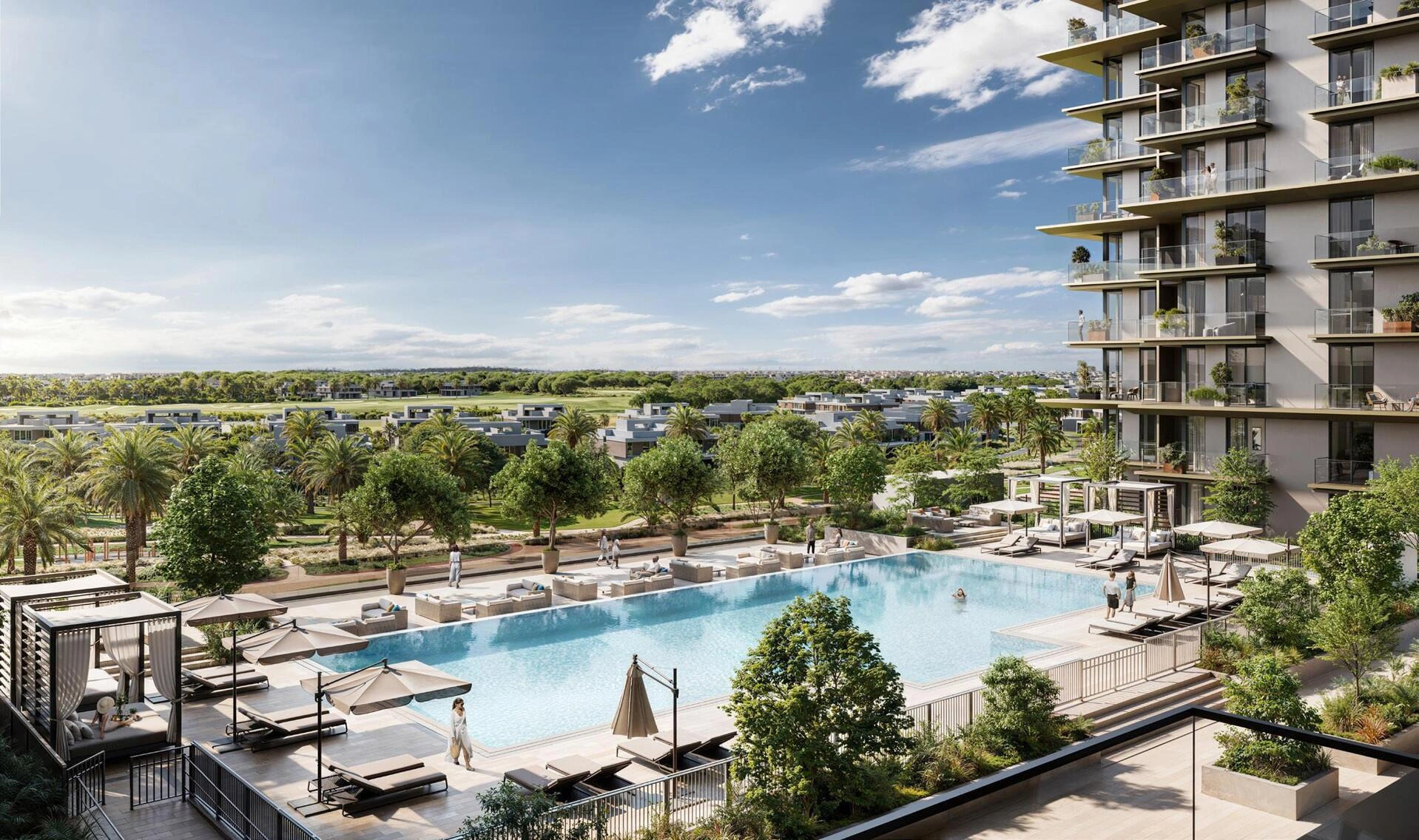 Апартаменты в современном жилом комплексе в Дубае, Объединённых Арабских Эмиратах