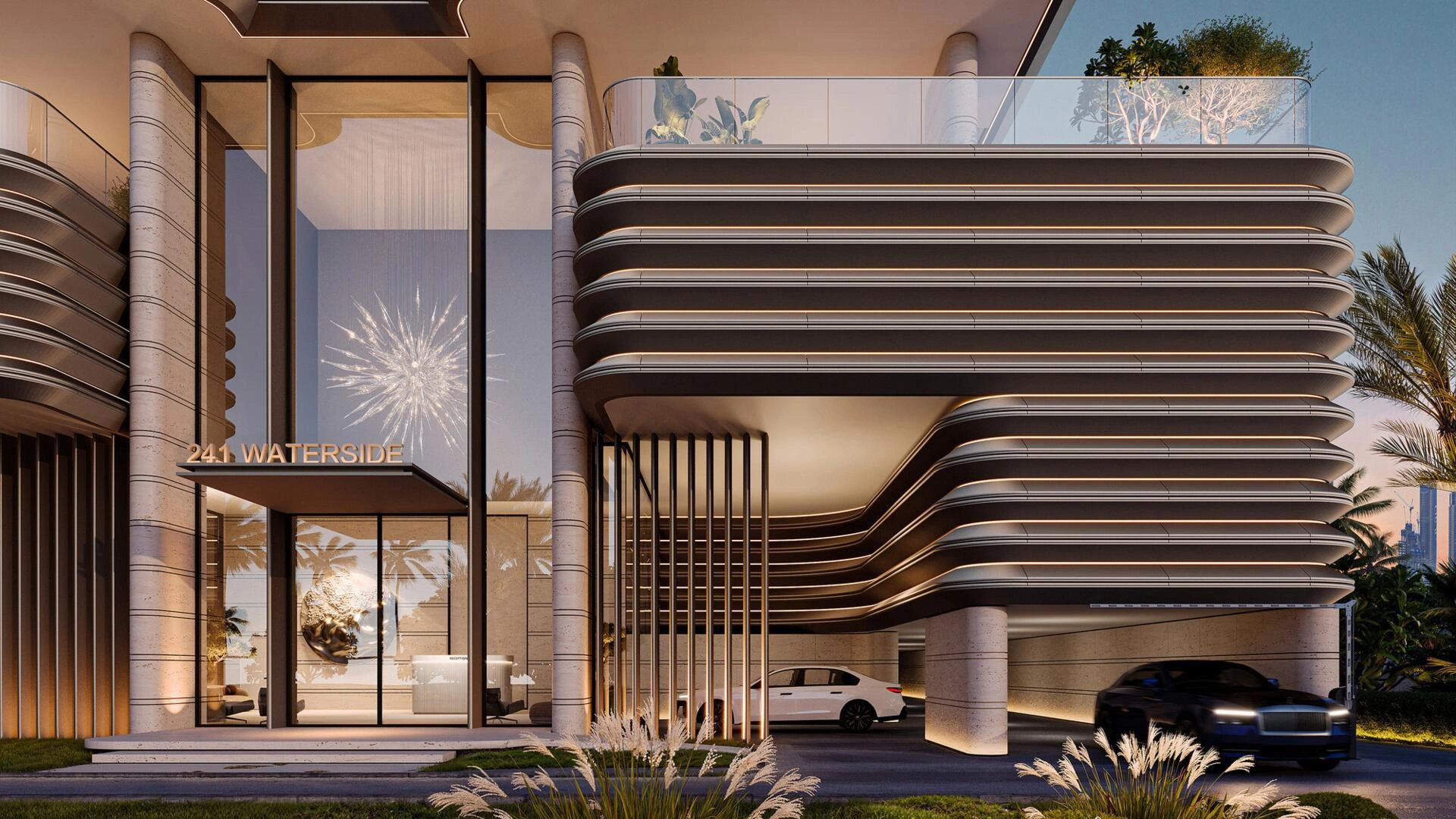 Апартаменты в современном жилом комплексе в Дубае, ОАЭ