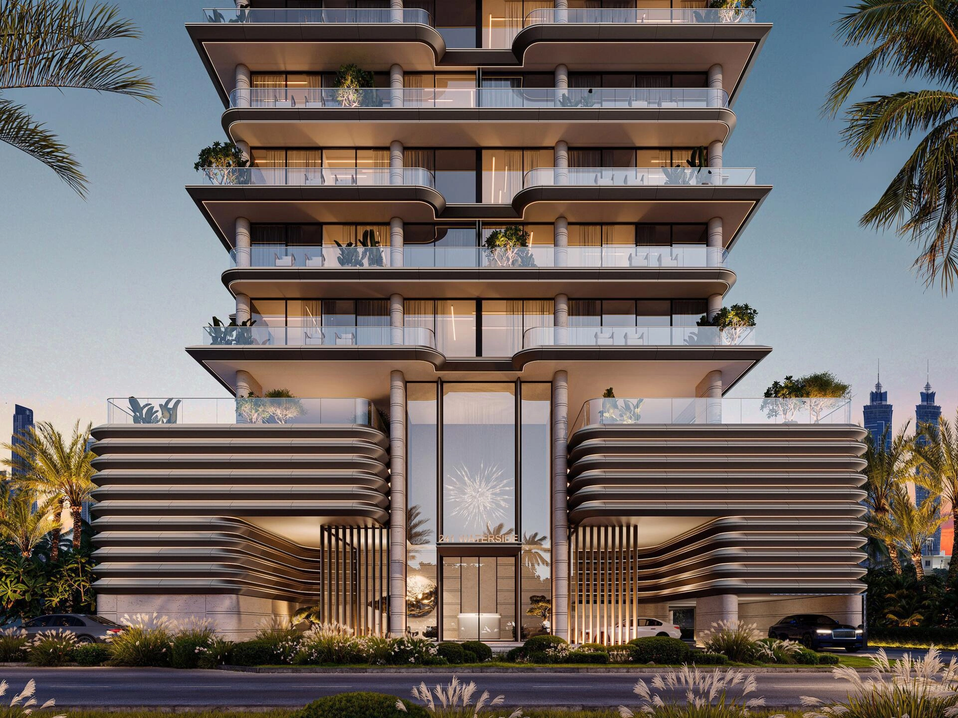 Апартаменты в современном жилом комплексе в Дубае, ОАЭ