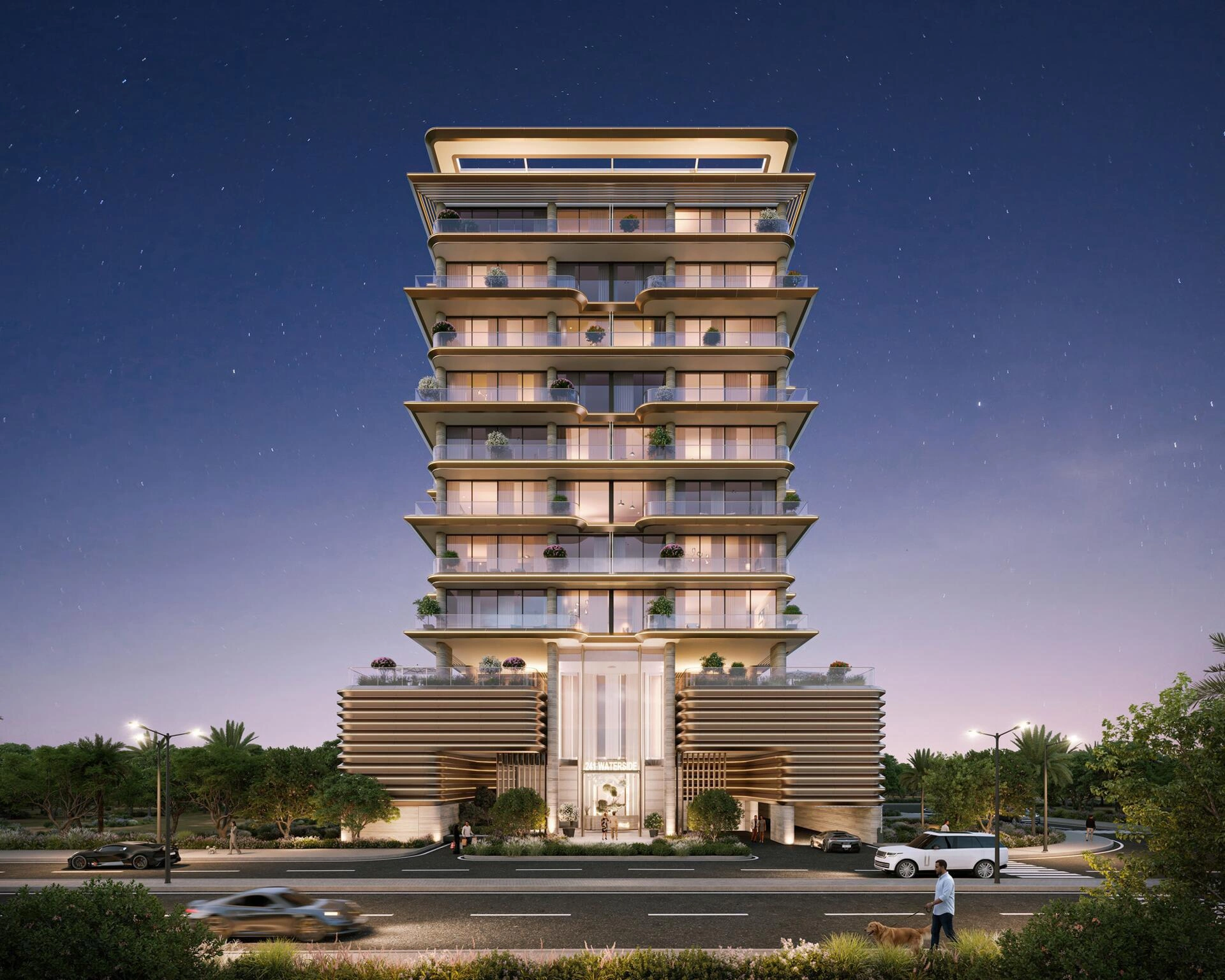 Апартаменты в современном жилом комплексе в Дубае, ОАЭ