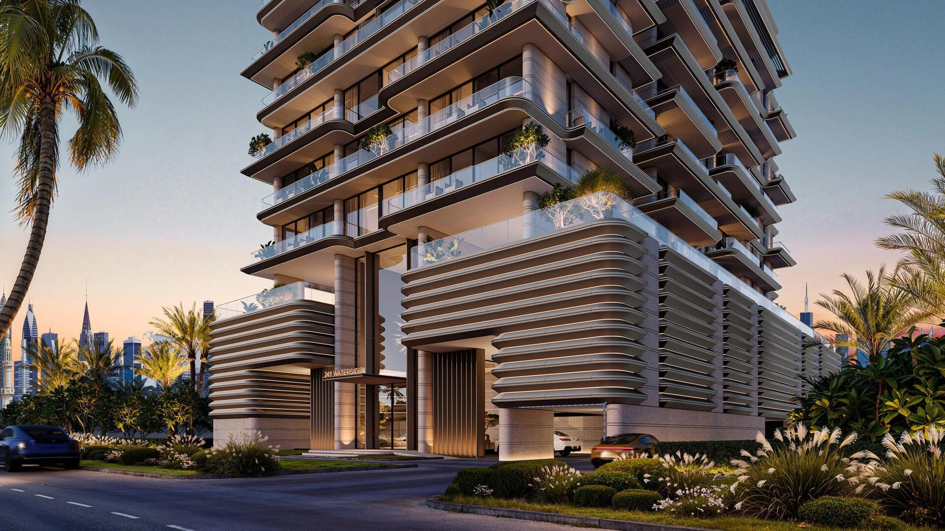 Апартаменты в современном жилом комплексе в Дубае, ОАЭ