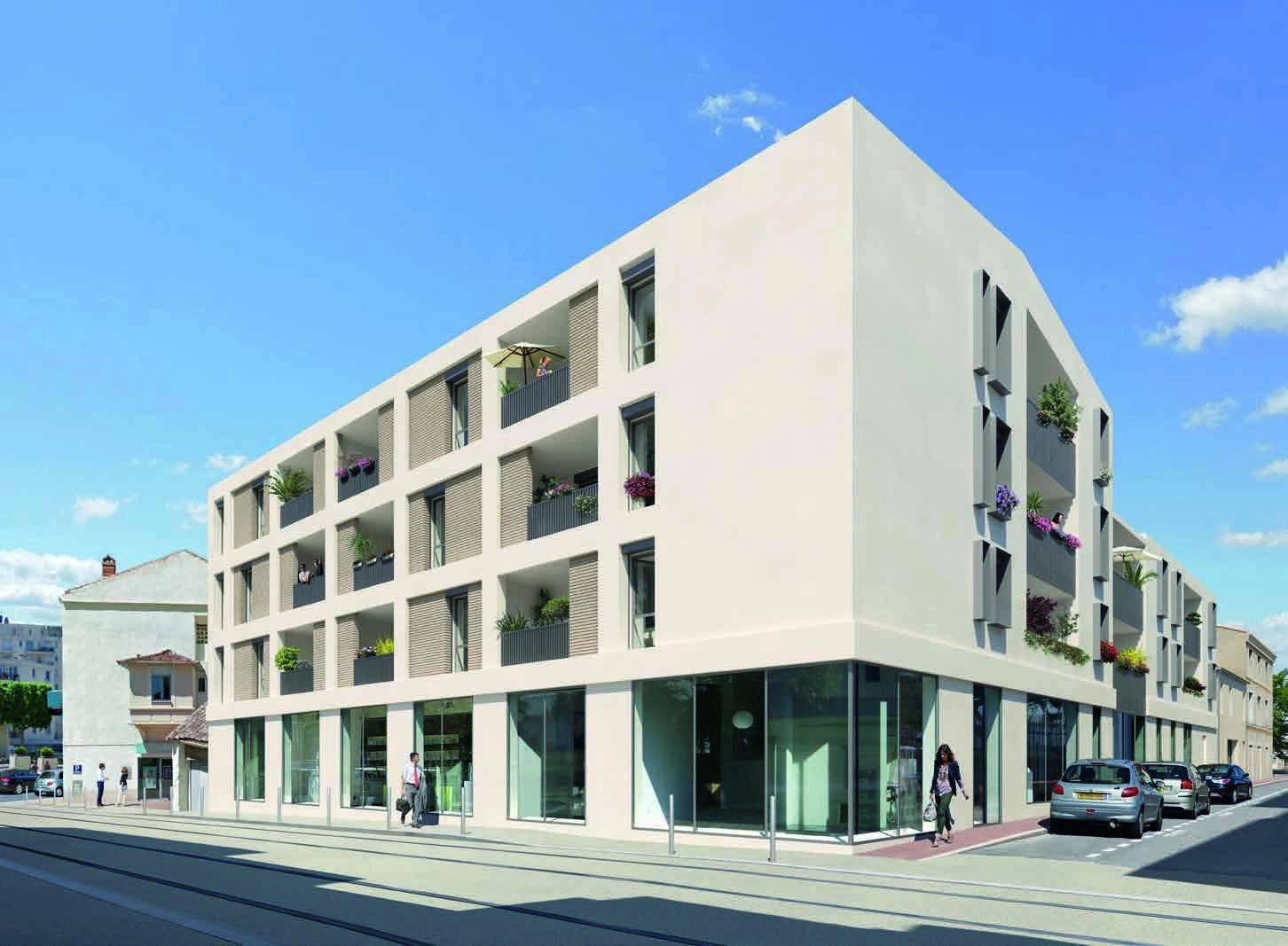 Квартиры в современном жилом комплексе в Монпелье, Франция