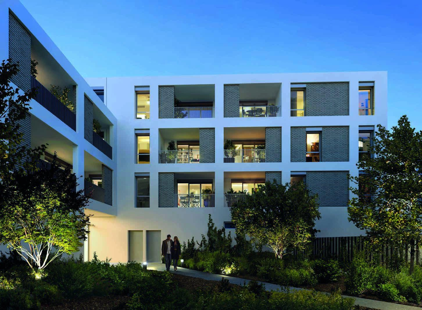 Квартиры в современном жилом комплексе в Монпелье, Франция