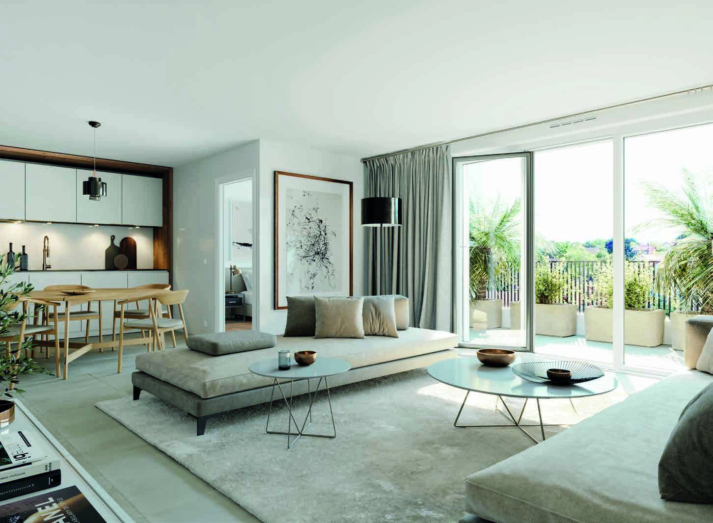 Квартиры в современном жилом комплексе в Монпелье, Франция