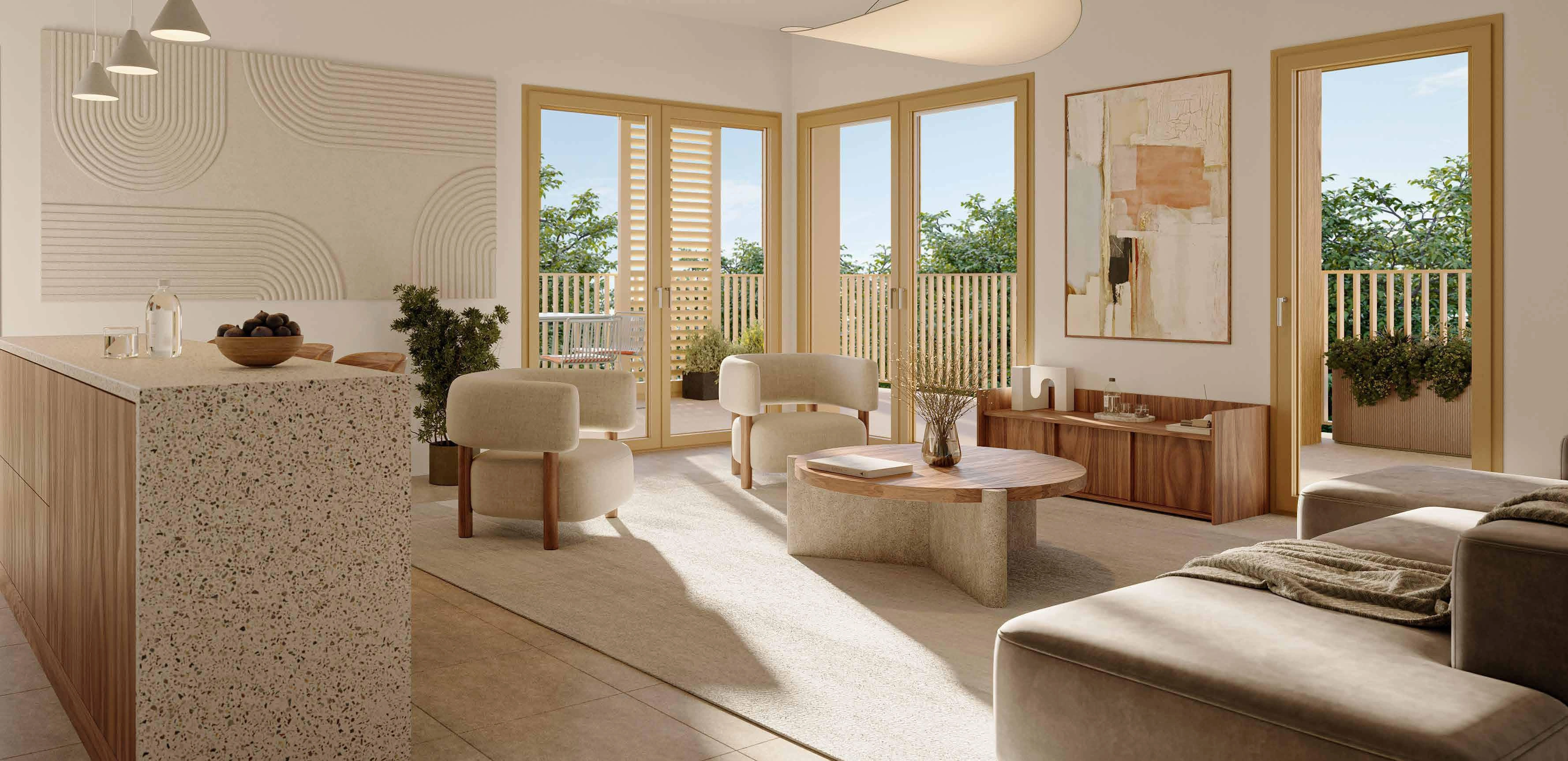 Квартиры в современном жилом комплексе в Nouveau Saint-Roch, Окситания, Франция