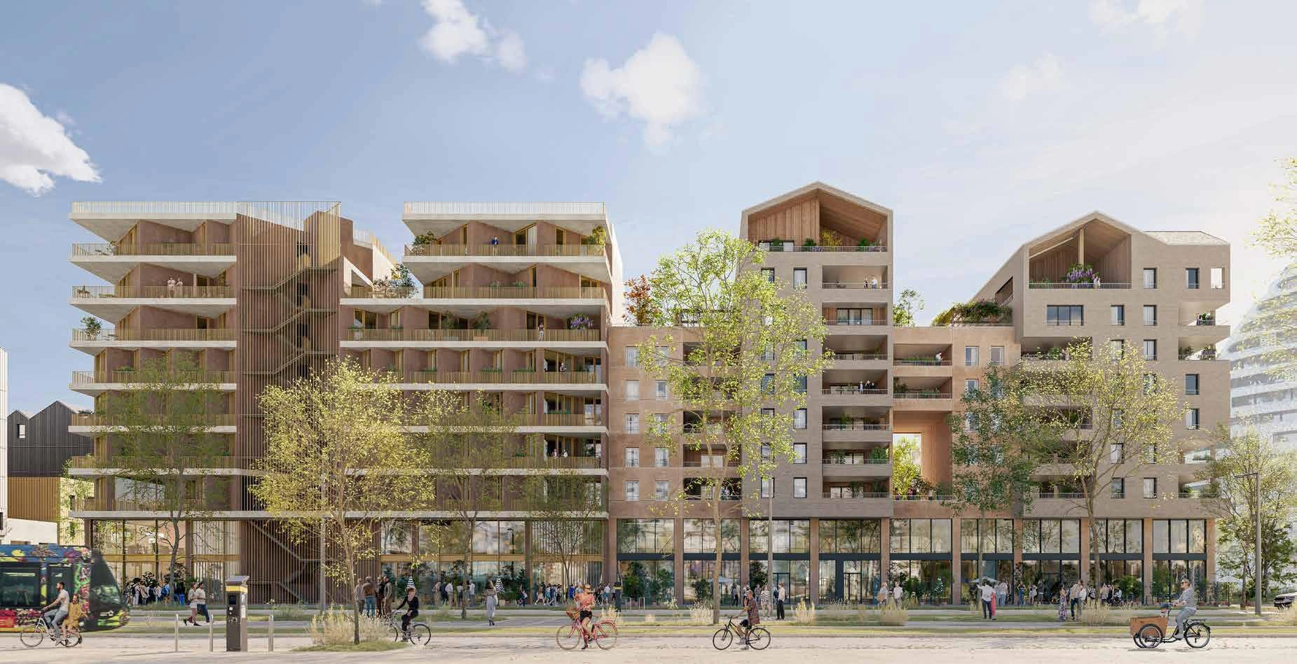 Квартиры в современном жилом комплексе в Монпелье, Франция