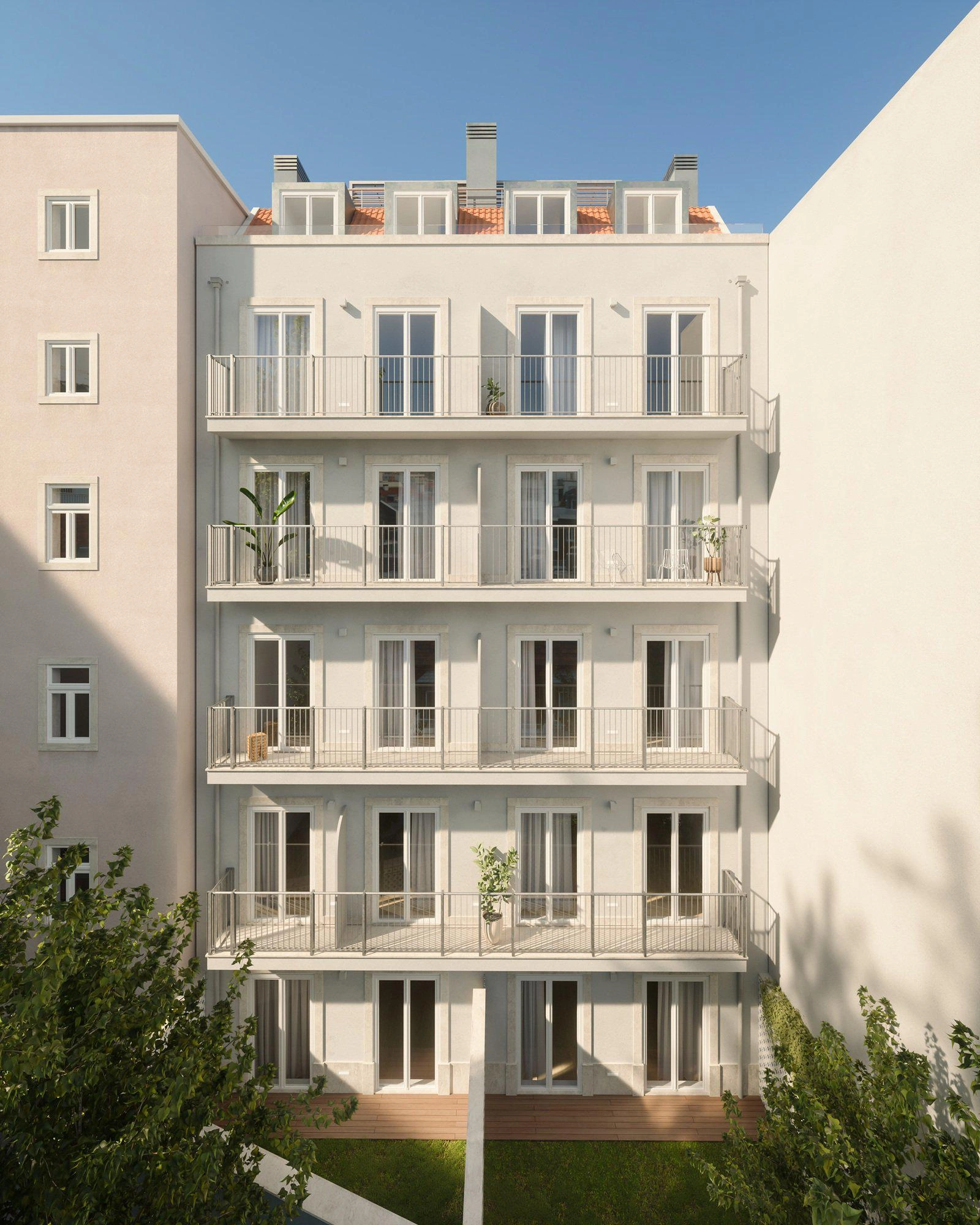 Квартиры в реконструированном историческом здании с рассрочкой в Лиссабоне, Португалия