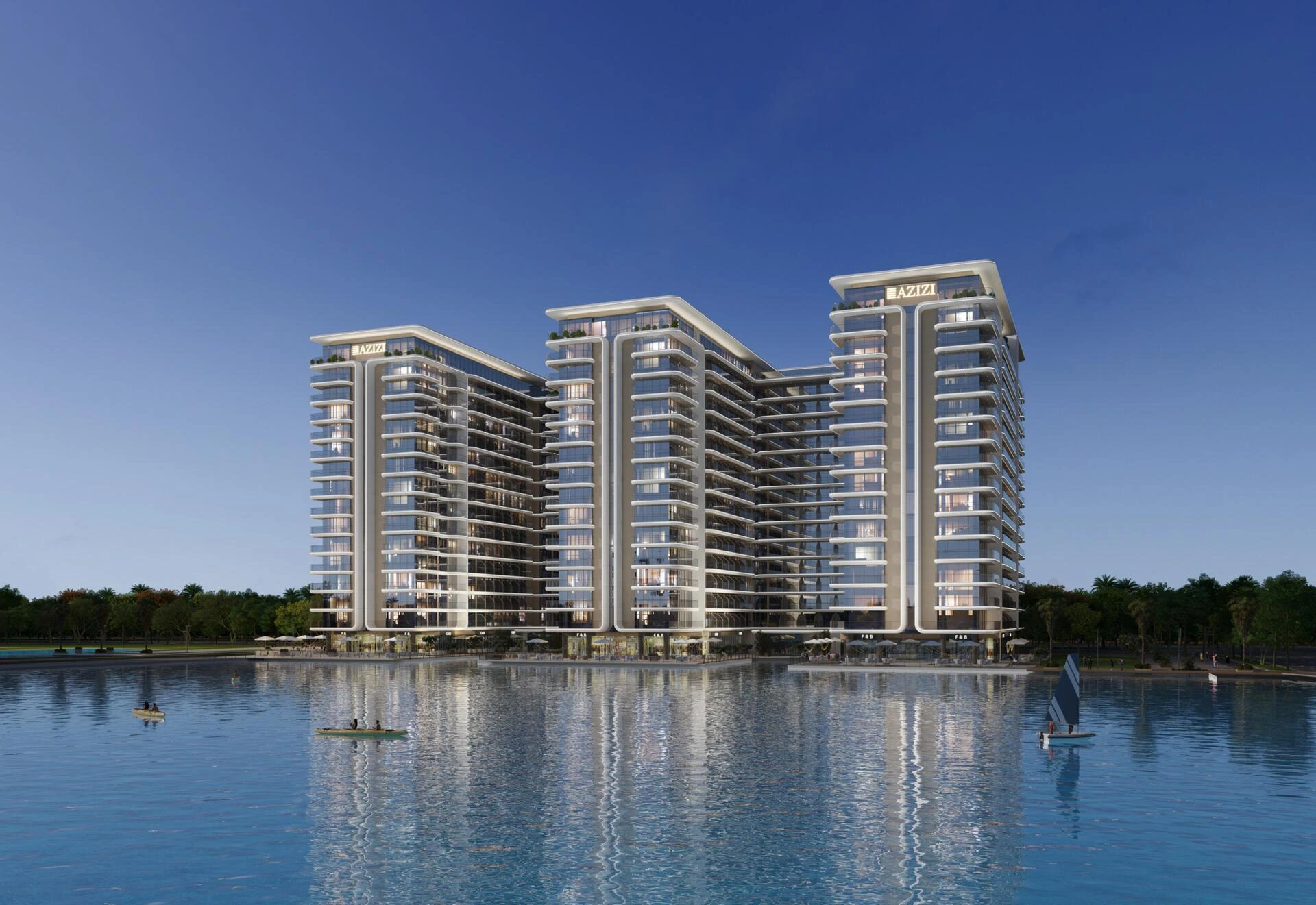 Апартаменты в современном жилом комплексе в Дубае, Объединённых Арабских Эмиратах