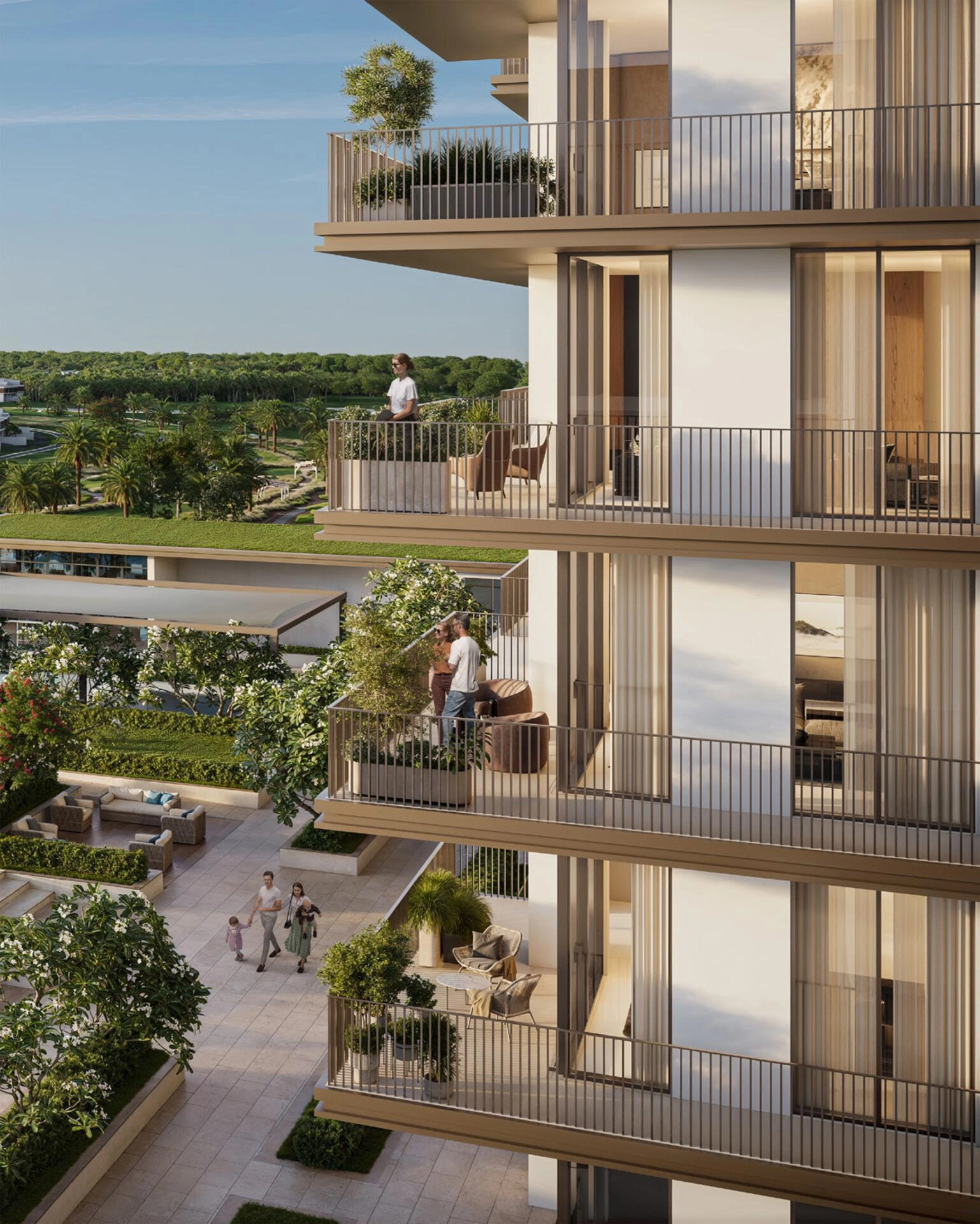 Апартаменты в жилом комплексе в Дубае, ОАЭ