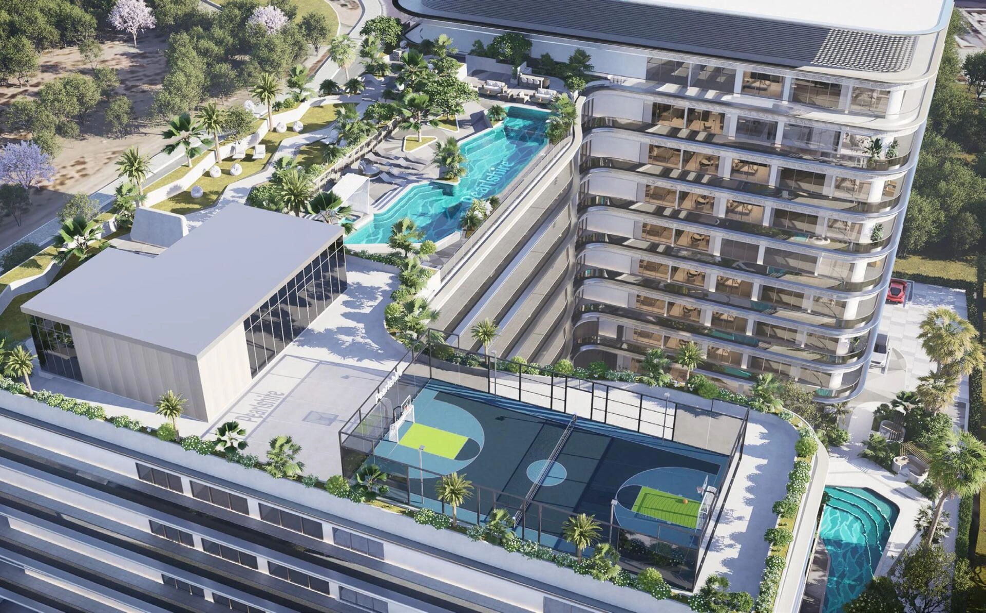 Апартаменты в современном жилом комплексе в Дубае, Объединённых Арабских Эмиратах