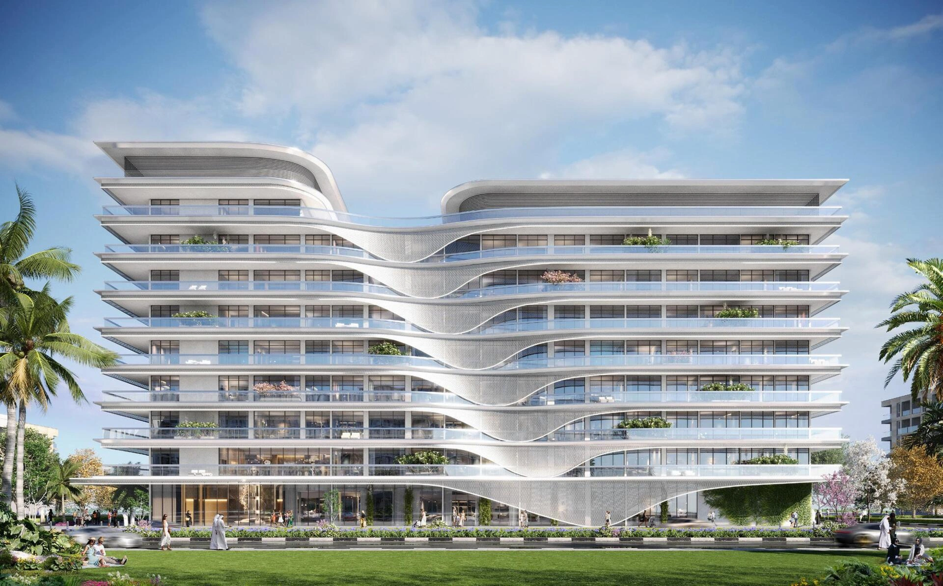 Апартаменты в современном жилом комплексе в Дубае, Объединённых Арабских Эмиратах