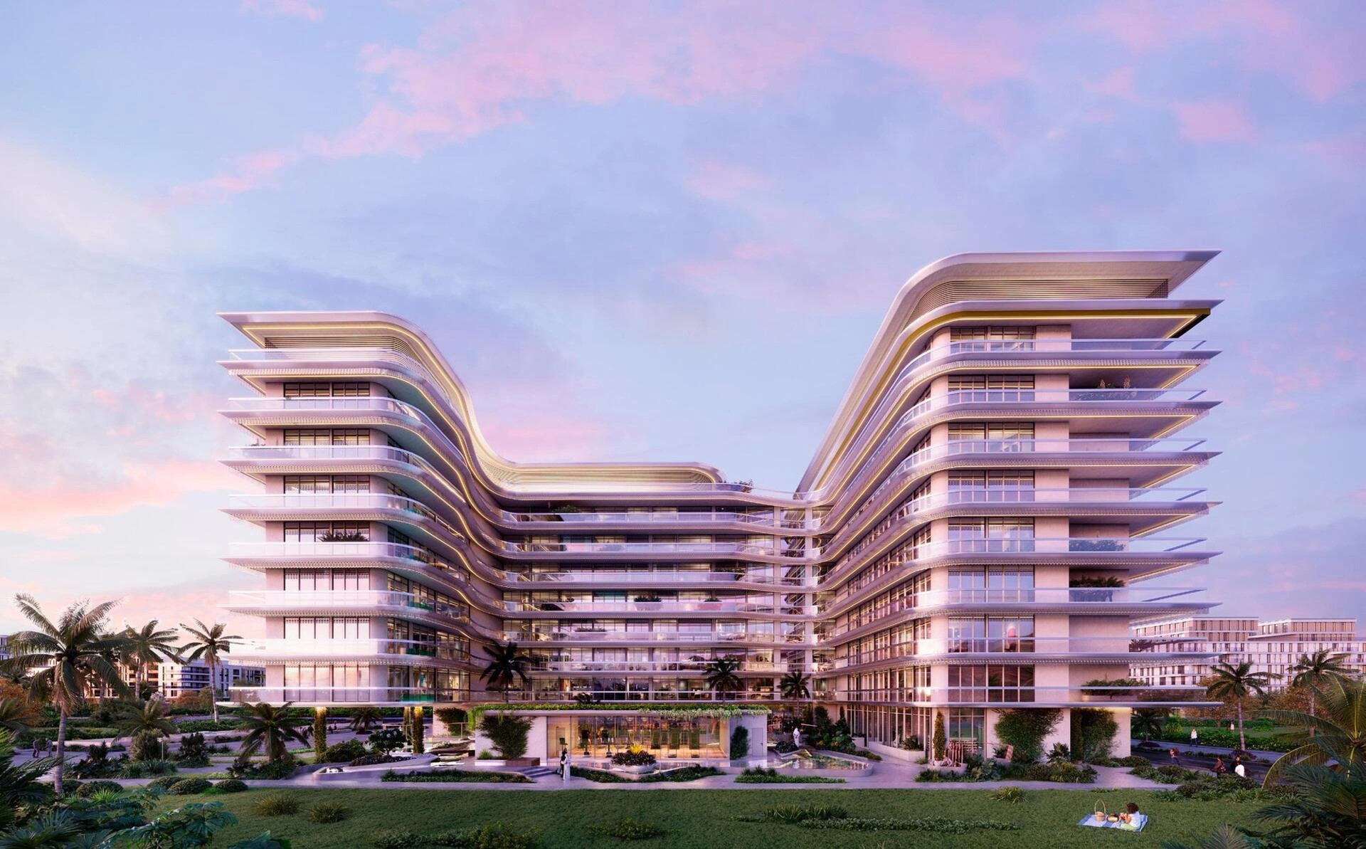 Апартаменты в современном жилом комплексе в Дубае, Объединённых Арабских Эмиратах