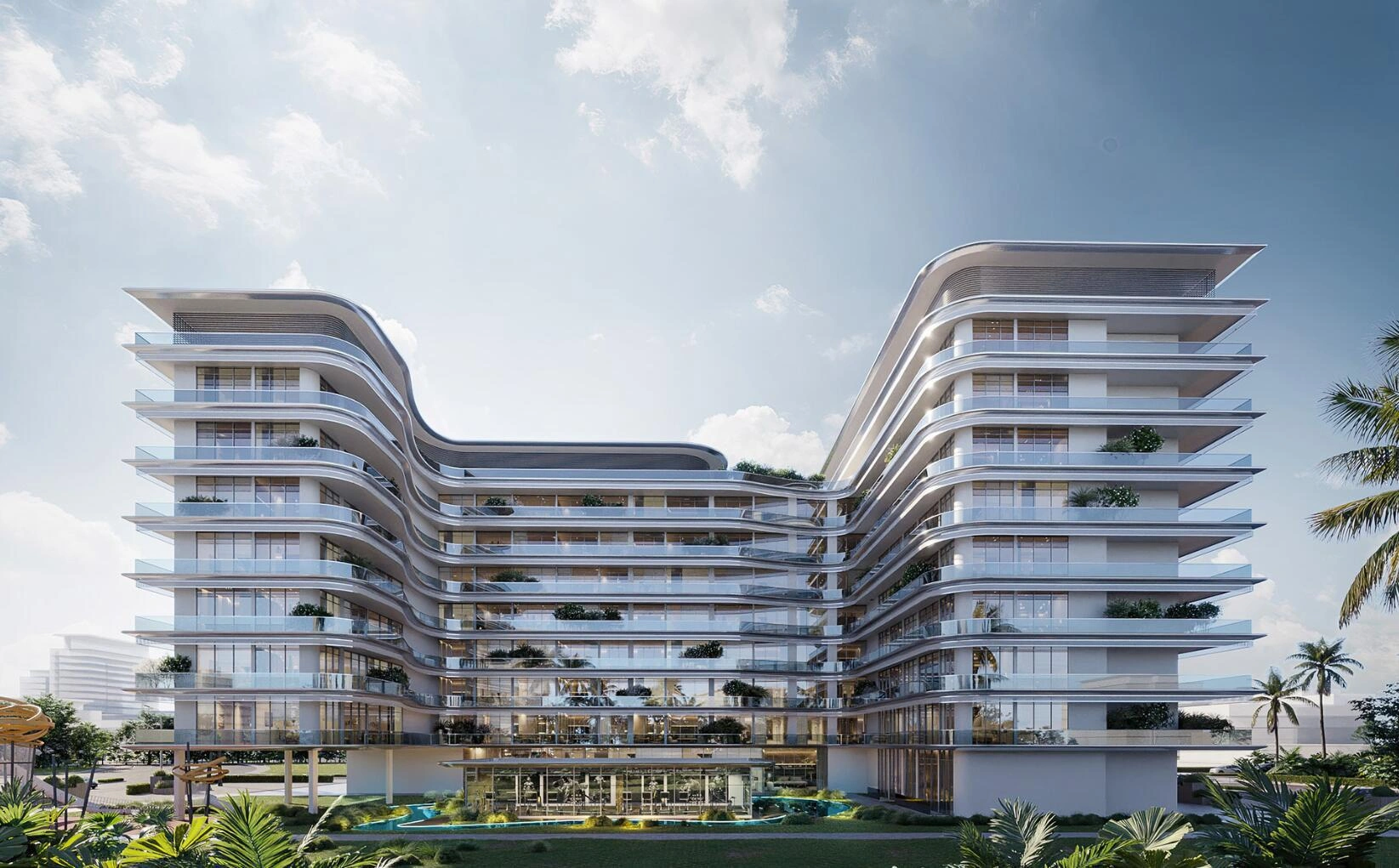 Апартаменты в современном жилом комплексе в Дубае, Объединённых Арабских Эмиратах