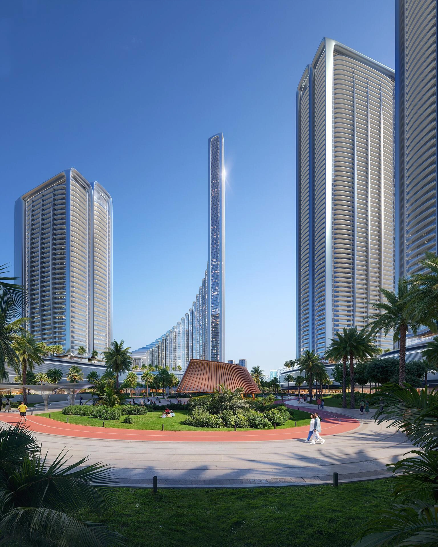 Квартиры в современном жилом комплексе в Дубае, ОАЭ