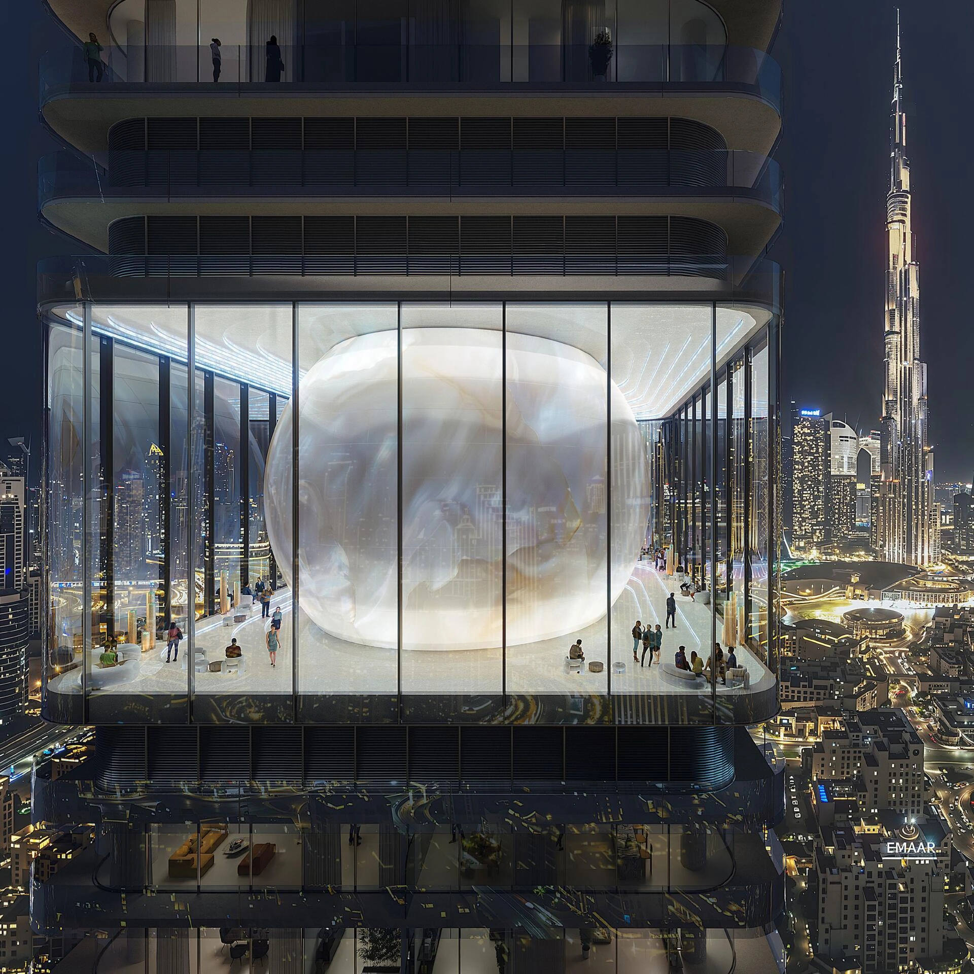 Апартаменты в современном жилом комплексе в Downtown Dubai, Объединённые Арабские Эмираты