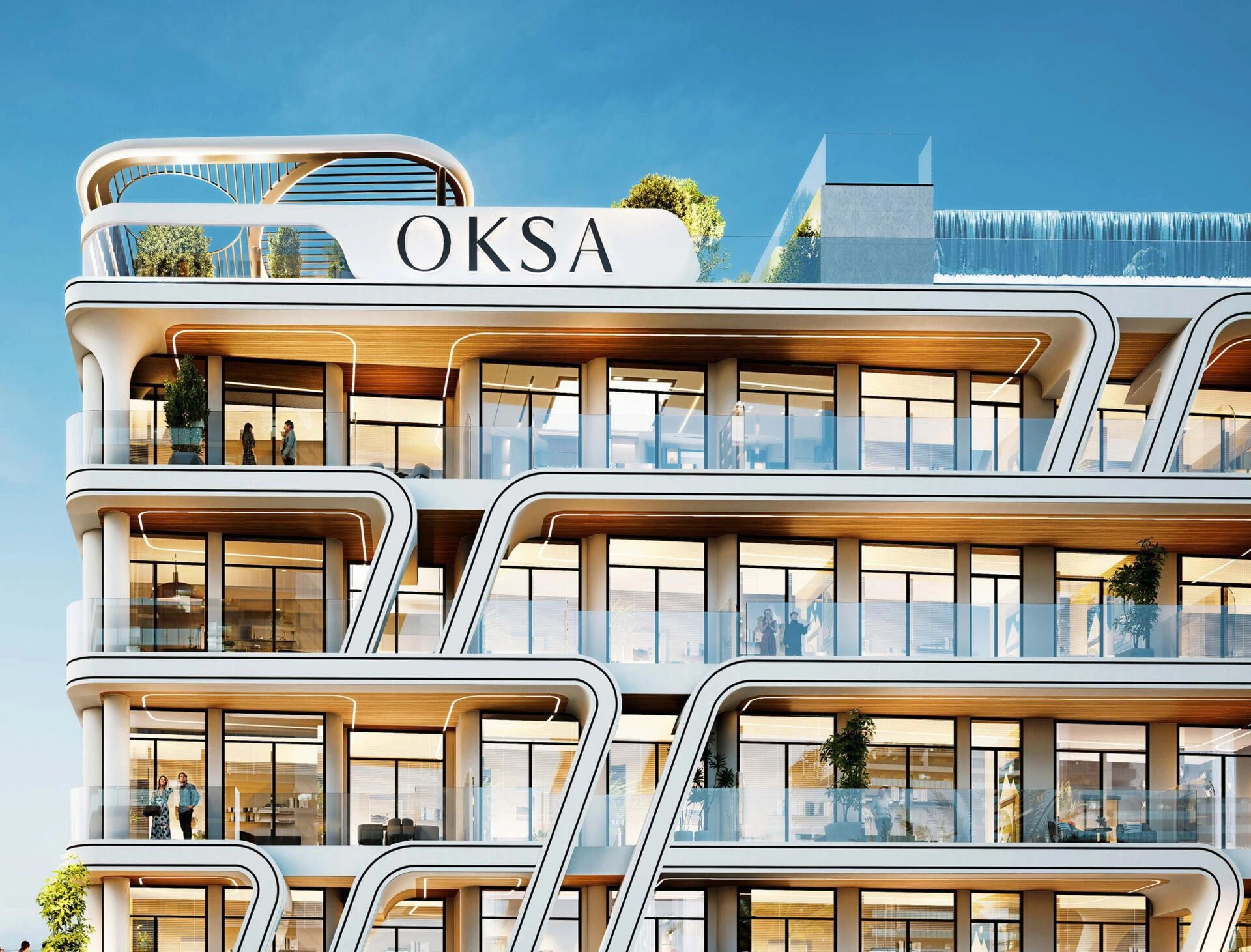 Апартаменты в современном жилом комплексе в Дубае, ОАЭ