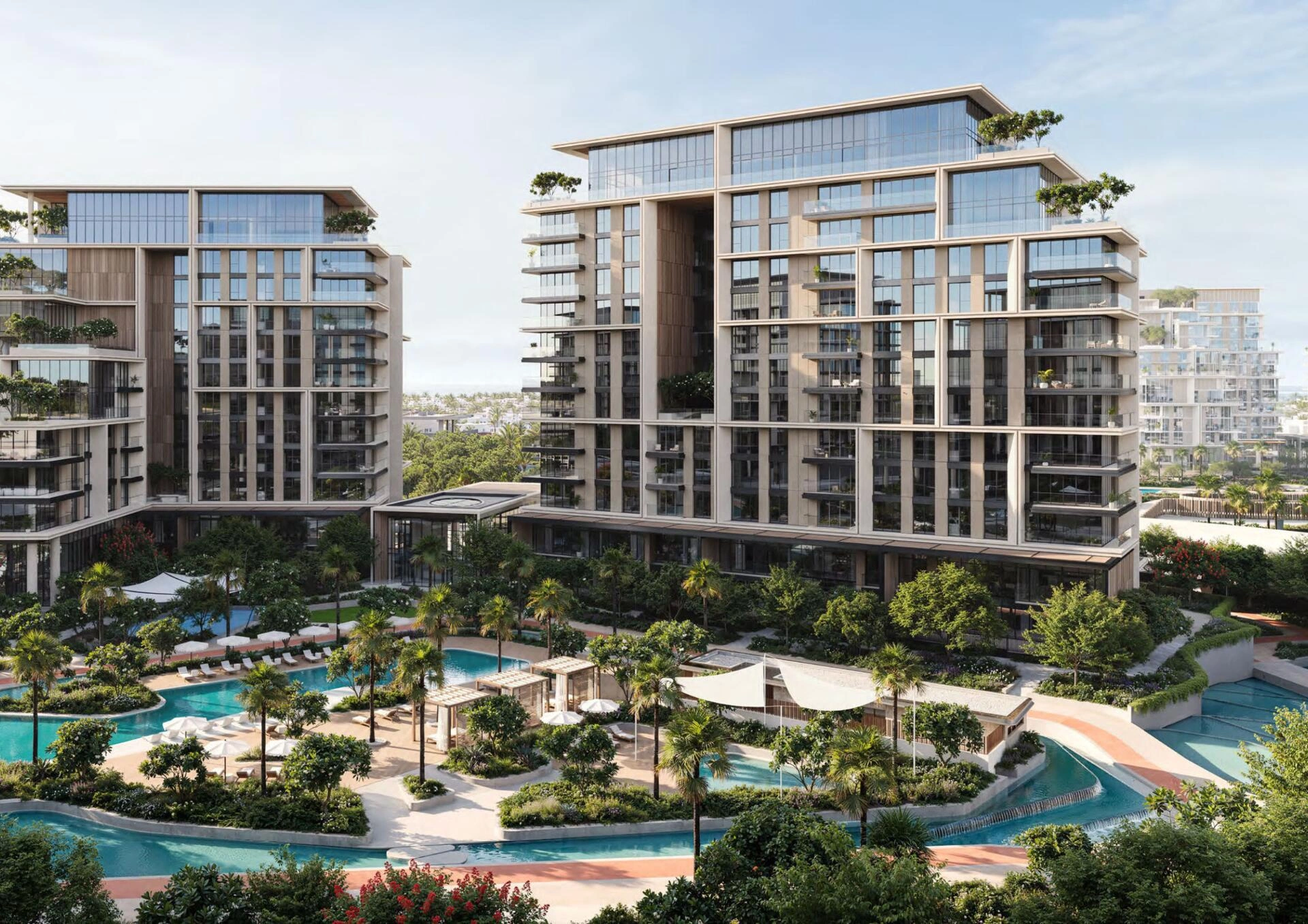 Премиальные квартиры в современном жилом комплексе в Дубае, ОАЭ