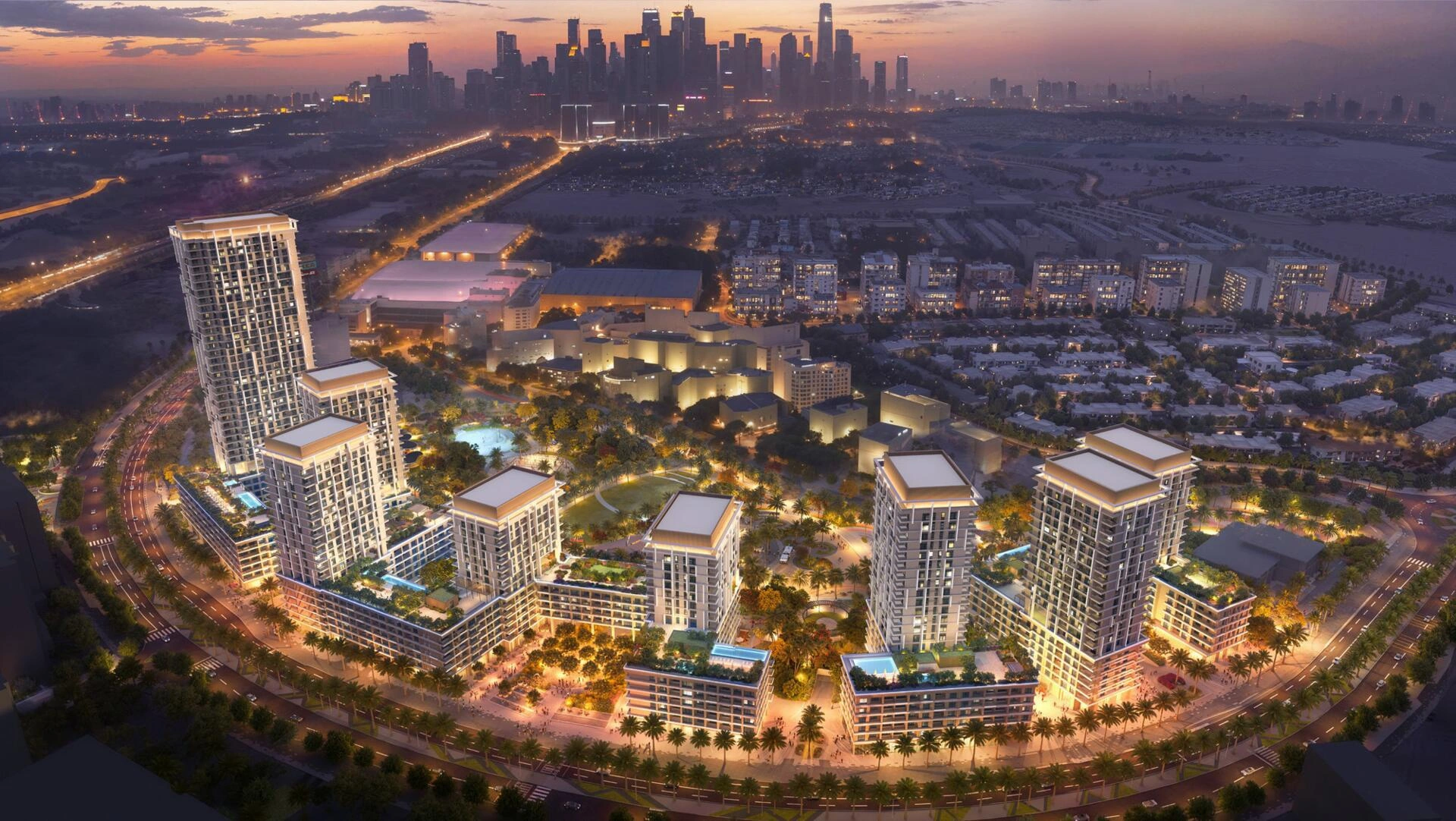 Апартаменты в жилом комплексе Boulevard Park в Jebel Ali Village, Дубай, ОАЭ