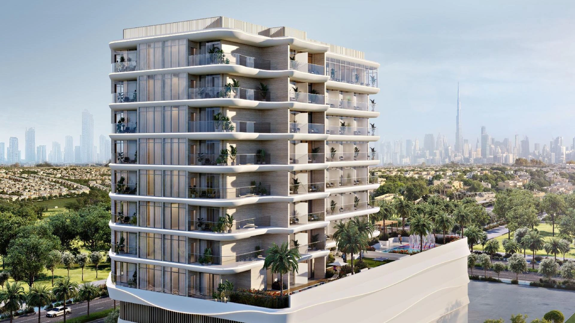Апартаменты в современном жилом комплексе в Дубае, Объединенные Арабские Эмираты