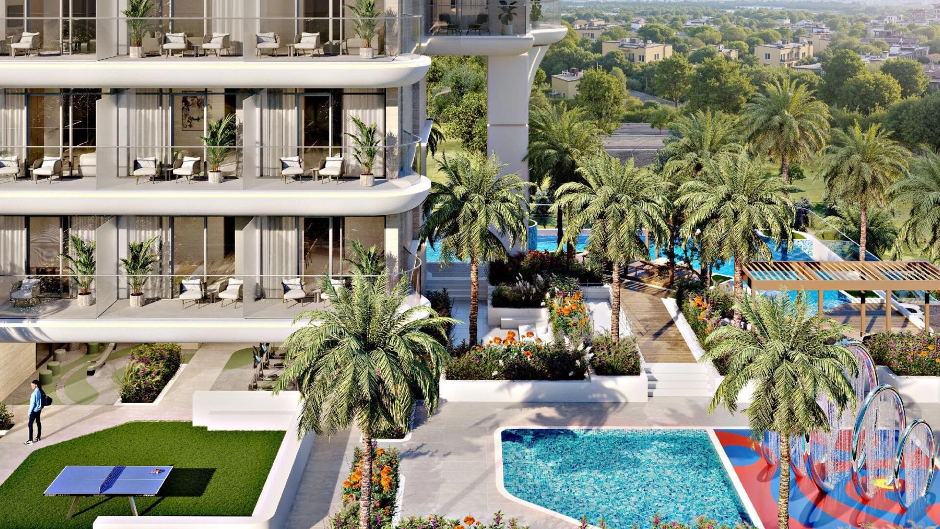 Апартаменты в современном жилом комплексе в Дубае, Объединенные Арабские Эмираты