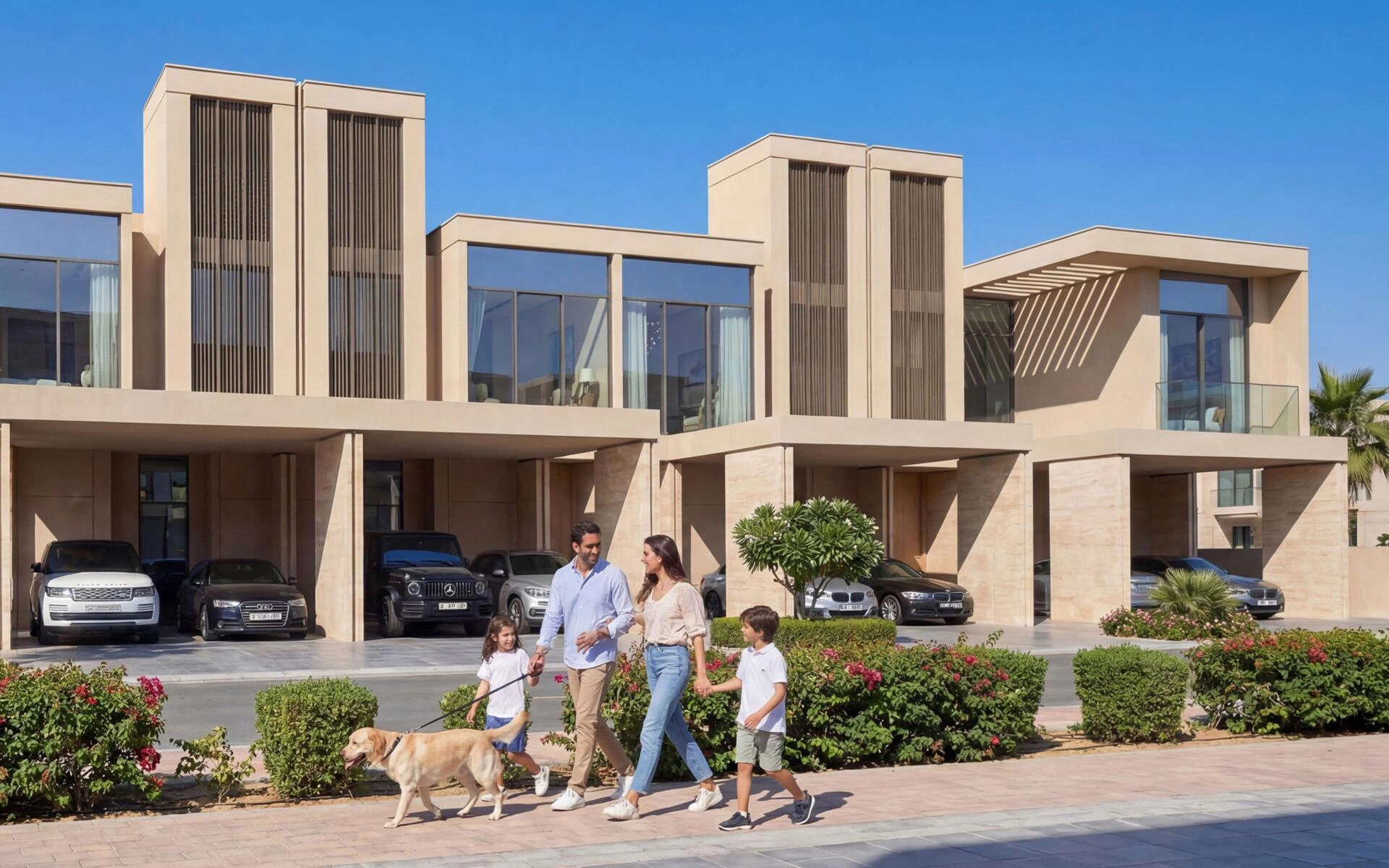 Виллы в современном жилом комплексе в Дубае, Объединённых Арабских Эмиратах