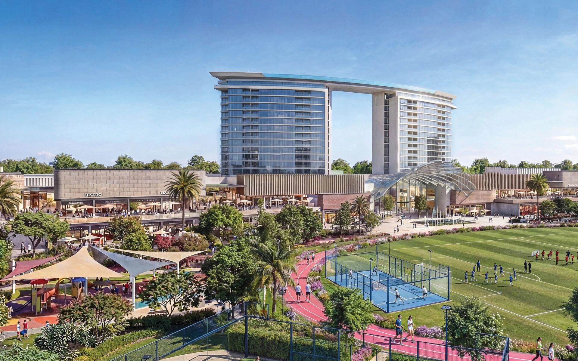 Виллы в современном жилом комплексе в Дубае, Объединённых Арабских Эмиратах