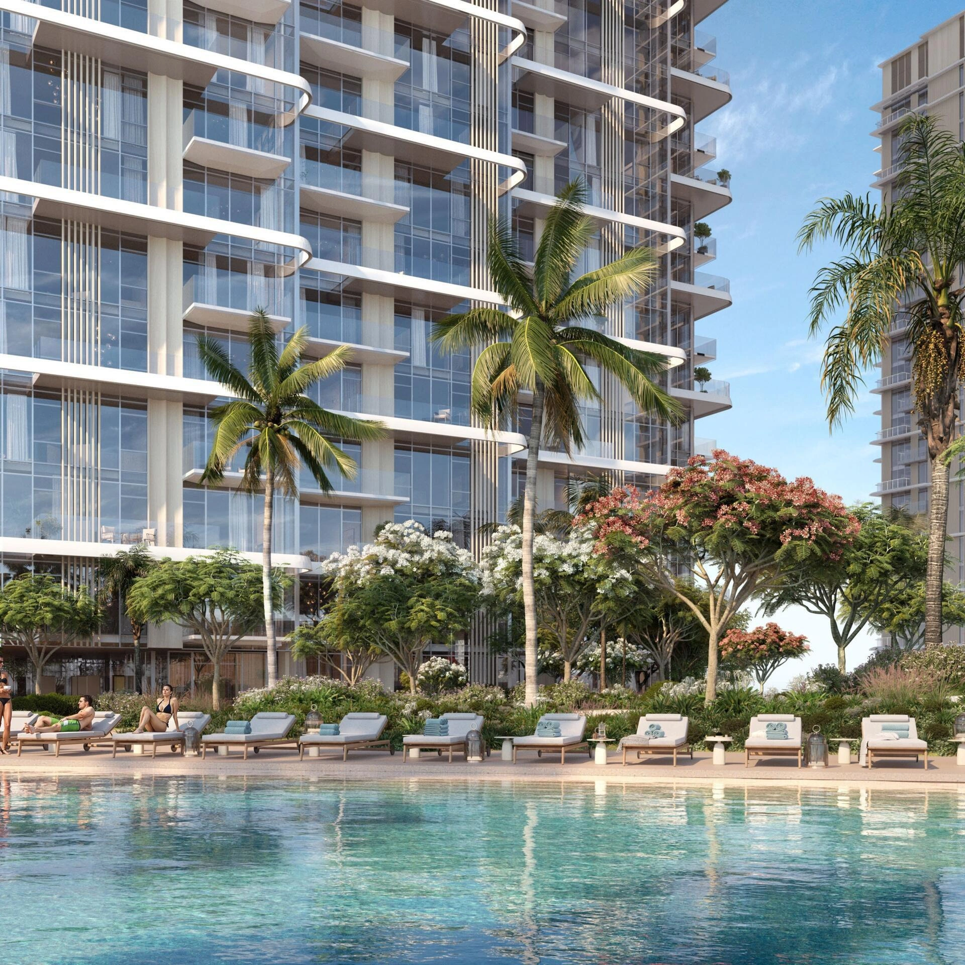 Квартиры курортного формата с рассрочкой в Дубае, ОАЭ