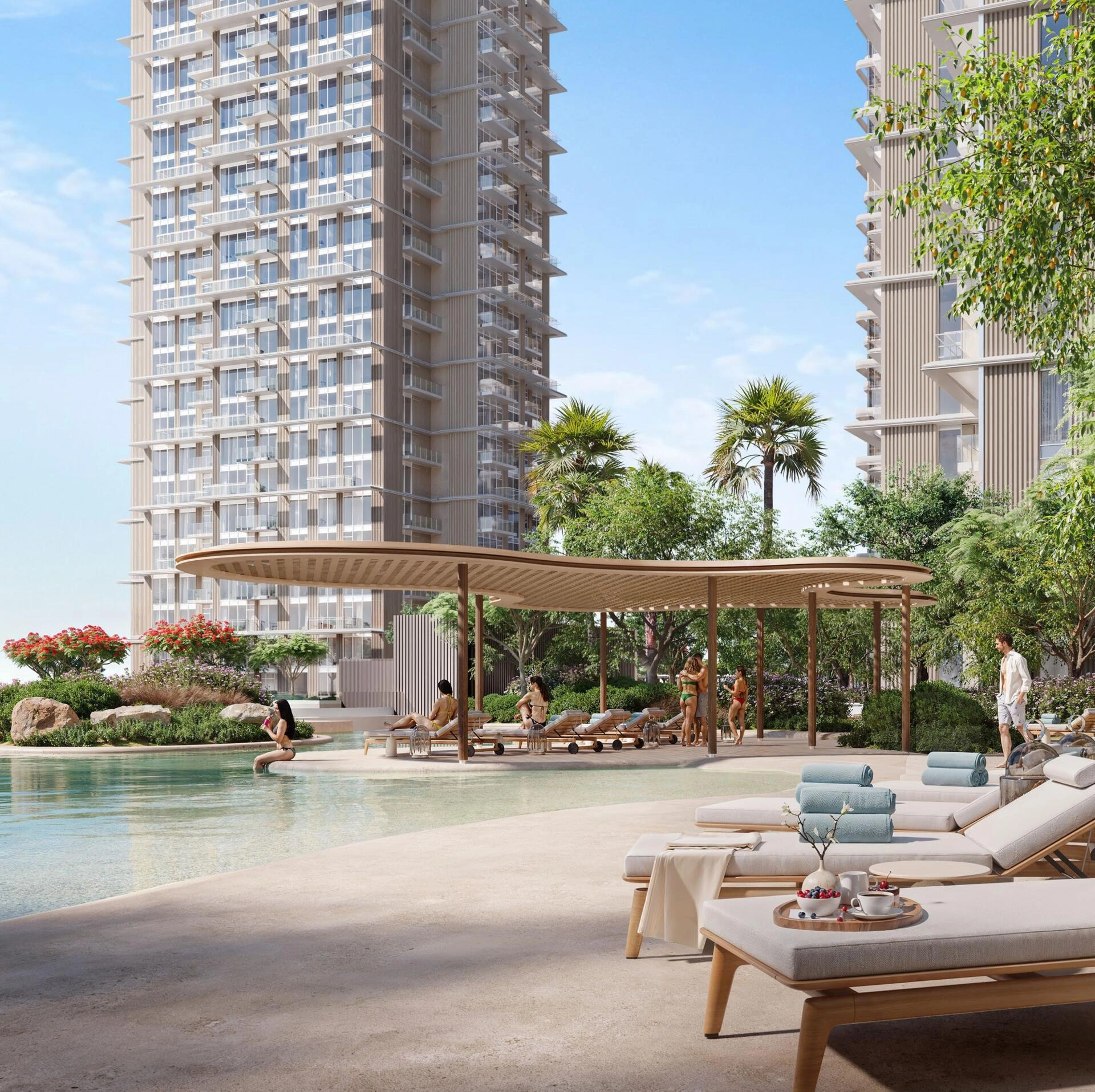 Квартиры курортного формата с рассрочкой в Дубае, ОАЭ