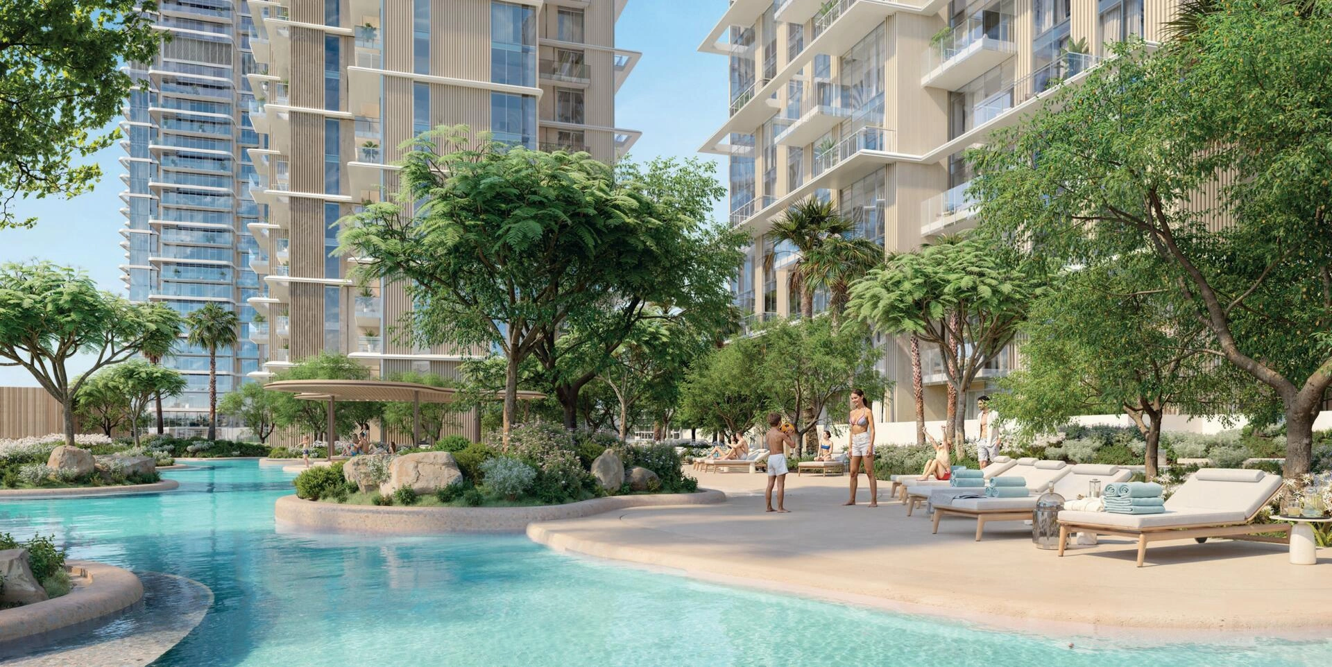 Квартиры курортного формата с рассрочкой в Дубае, ОАЭ
