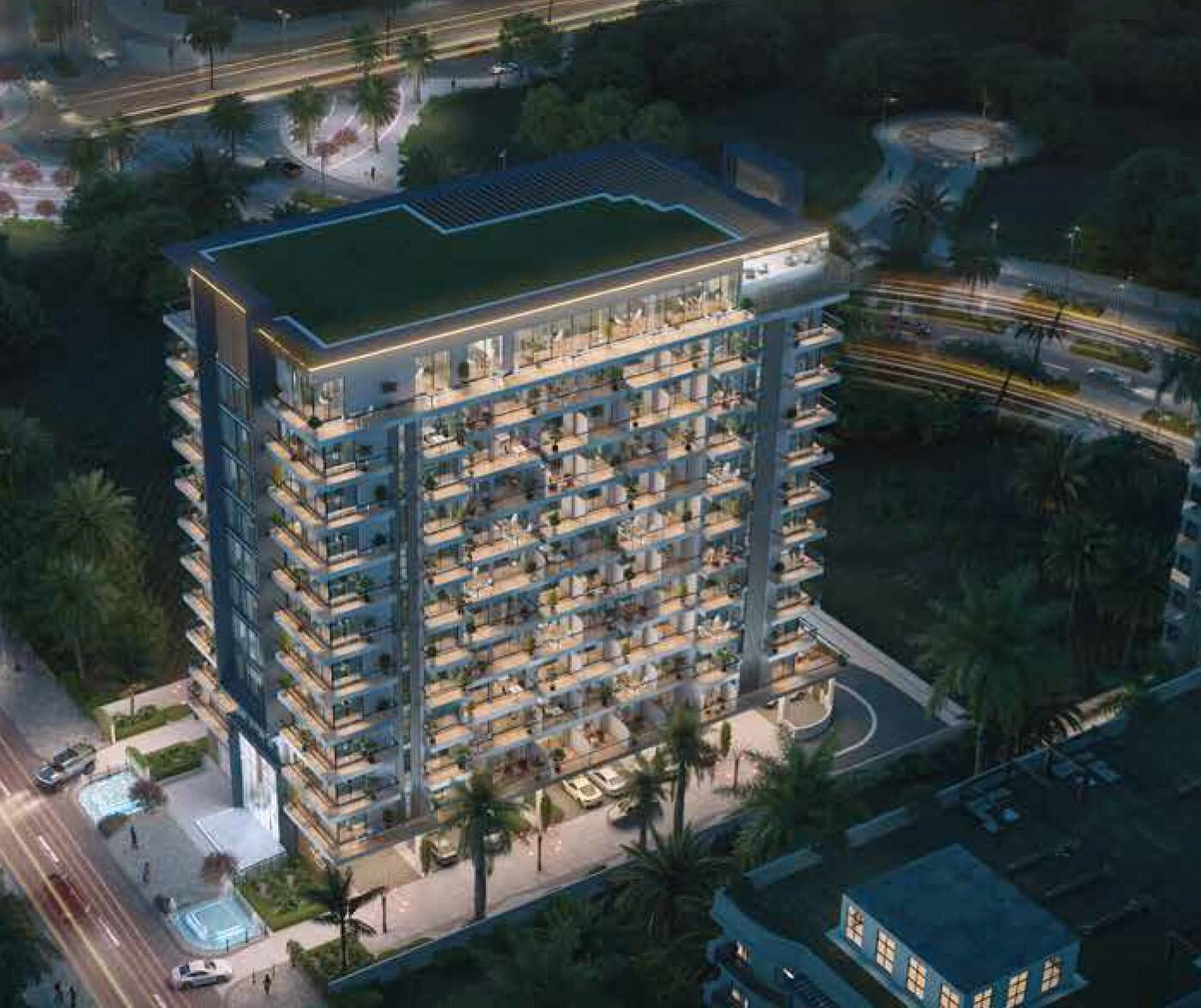 Квартиры в жилом комплексе в Дубае, ОАЭ