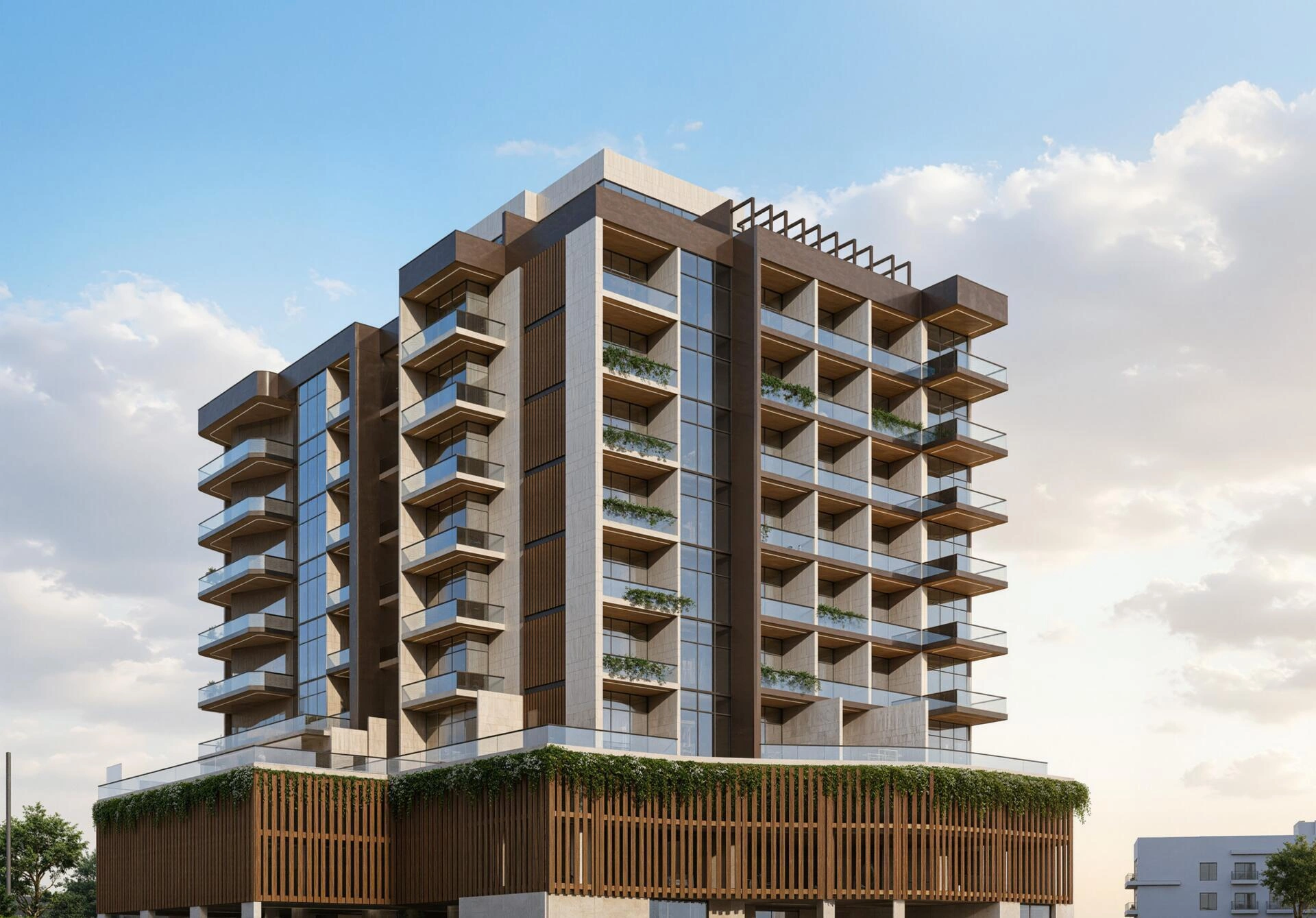 Квартиры в современном жилом комплексе в Дубае, ОАЭ