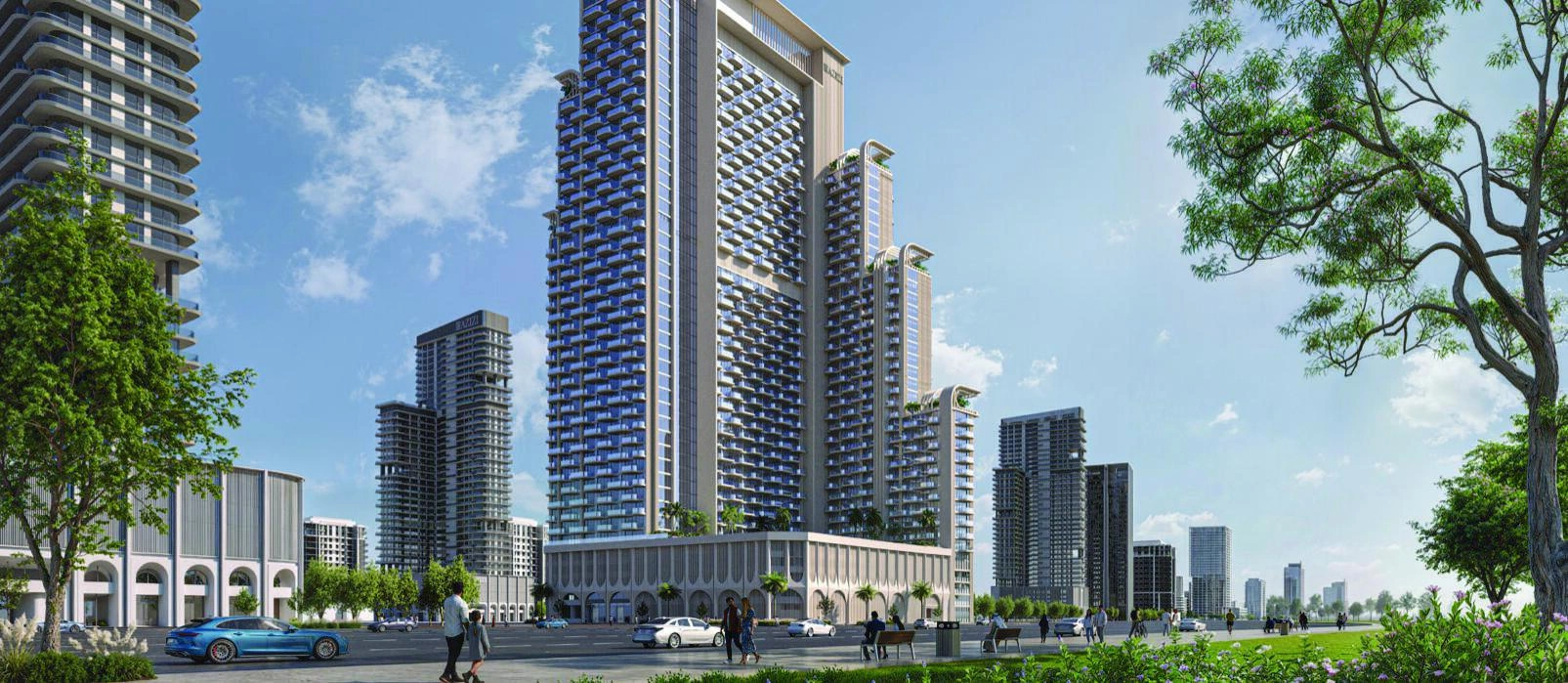 Апартаменты в современном жилом комплексе в Дубае, ОАЭ