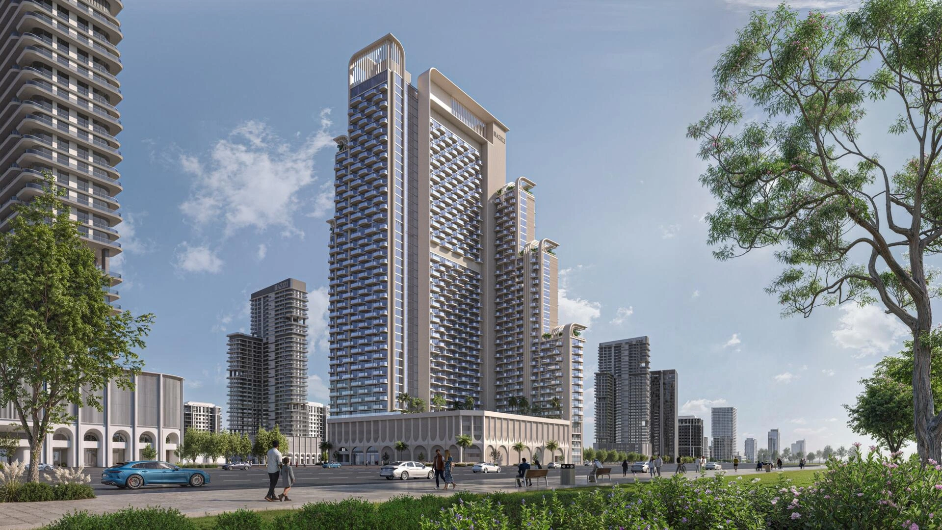 Апартаменты в современном жилом комплексе в Дубае, ОАЭ