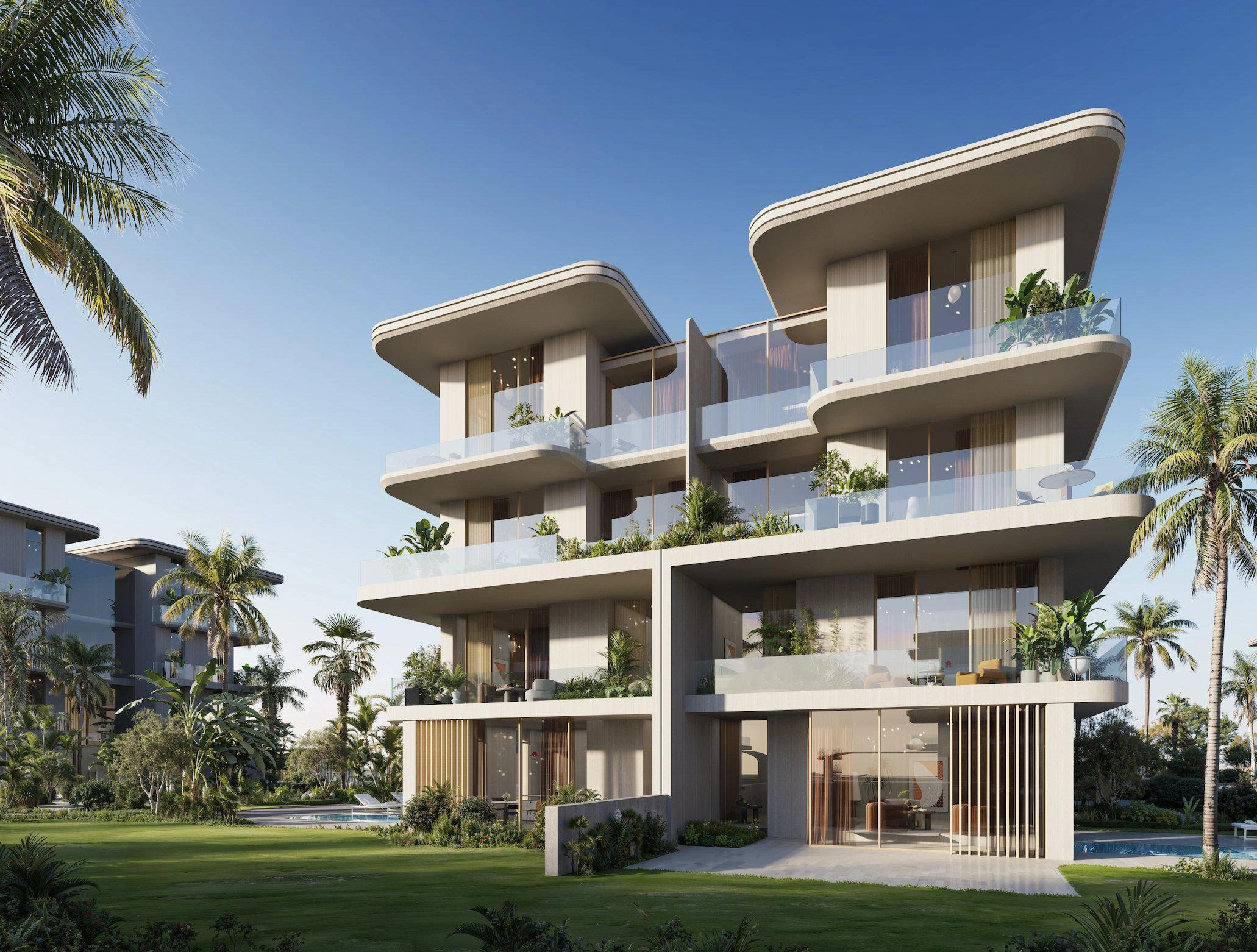 Проект в прибрежном жилом комплексе в Абу‑Даби, ОАЭ