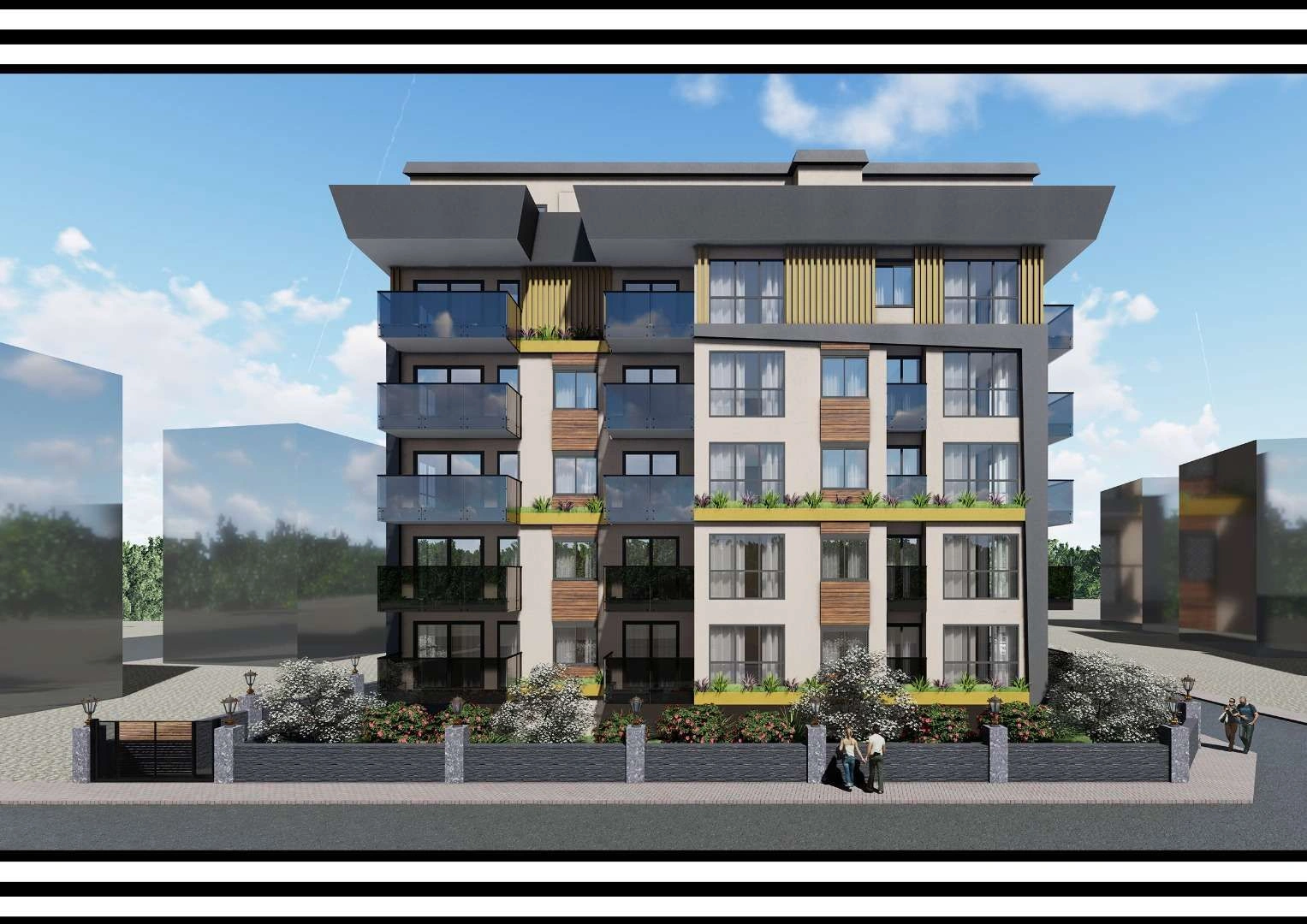 Приватный бизнес-класс комплекс в Алании, город Турции