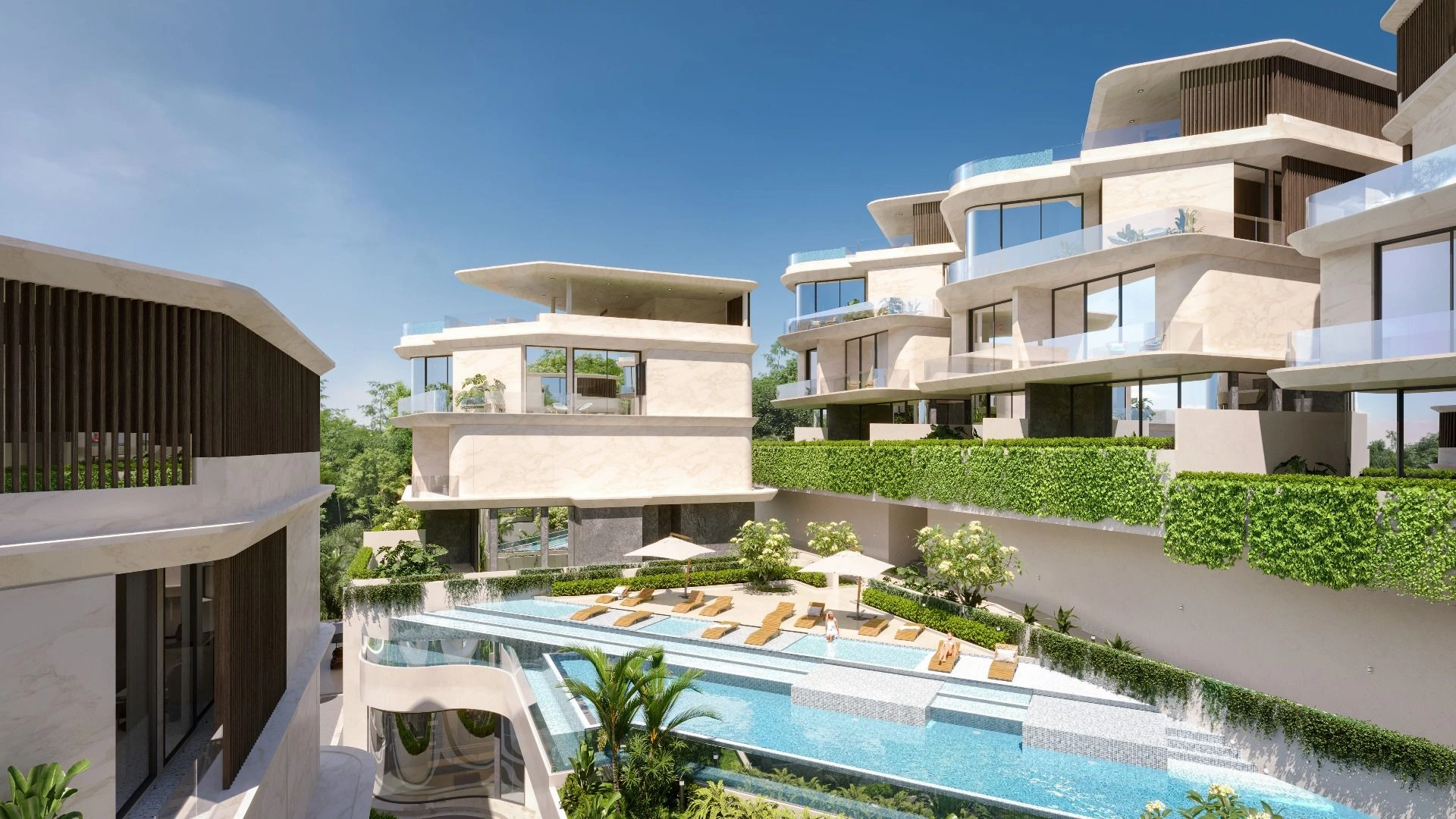 Жилой комплекс на пляже Лаян