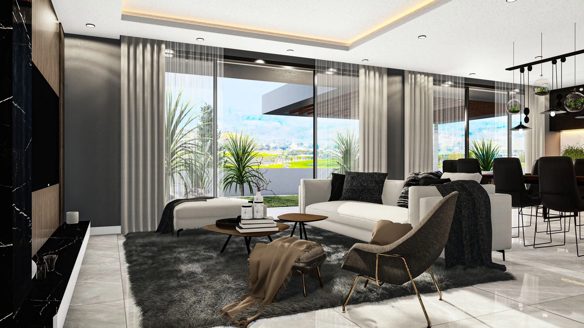 Роскошные апартаменты в 750 метрах от побережья Средиземного моря