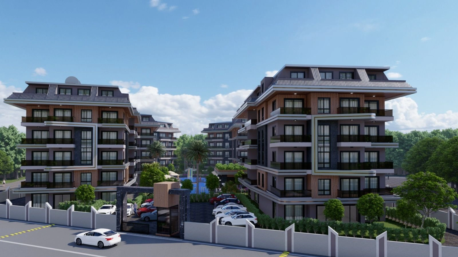 New residential complex in a prestigious area of Alanya