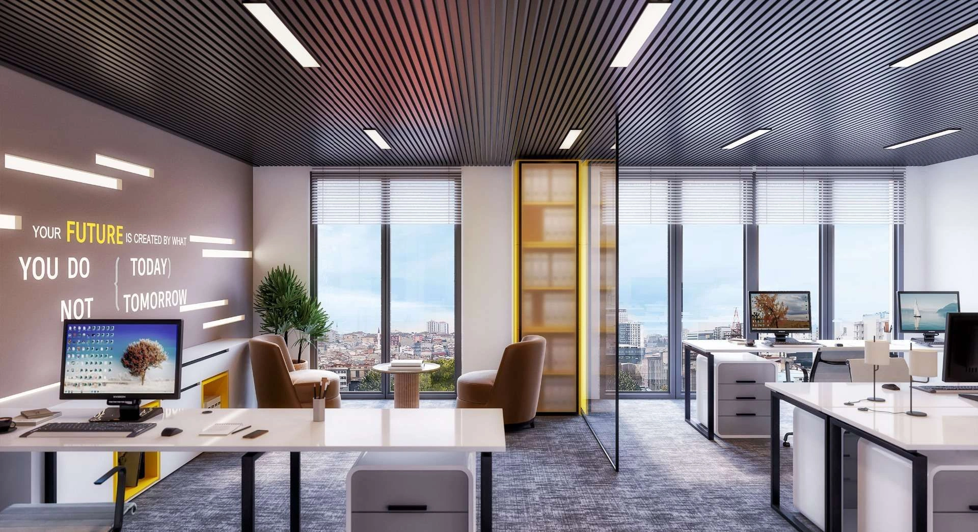 Stylish project in popular area of Istanbul