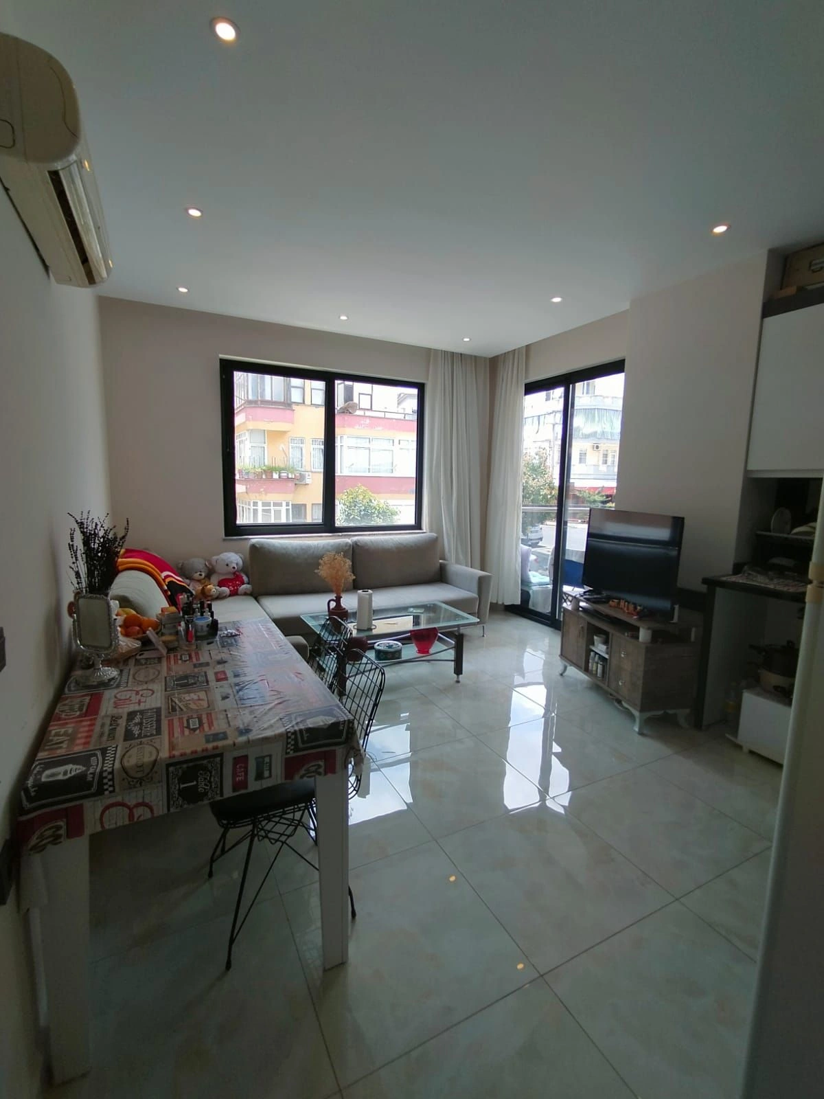 Апартамент 2+1 в центре курорта