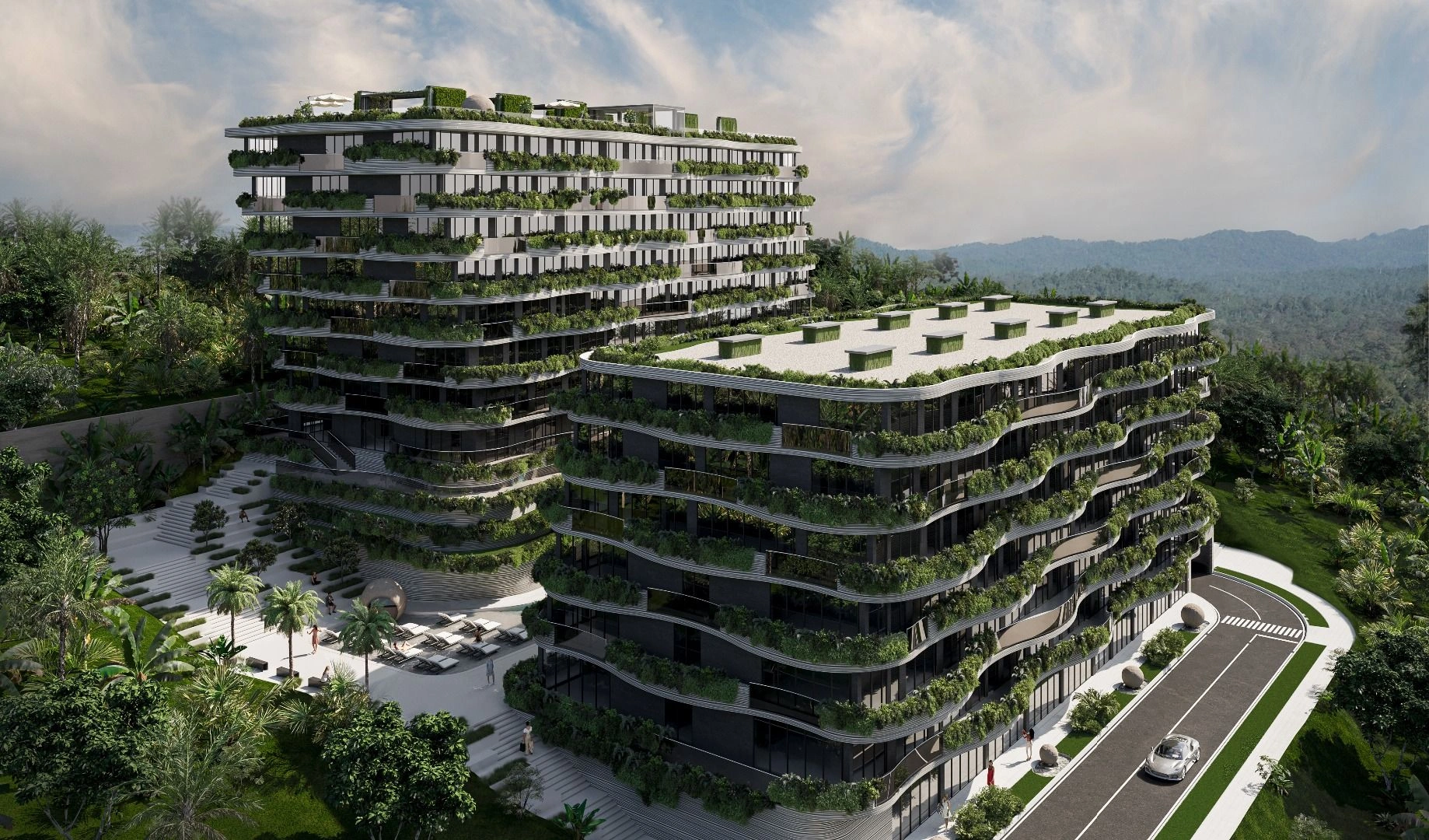 Премиальный жилой комплекс, 700 метров от пляжа Най Харн