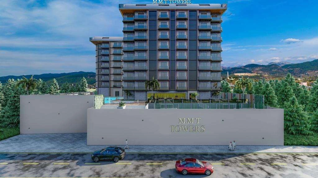 Комплекс с полной инфраструктурой в Паялларе, Алания