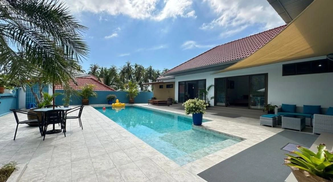 Просторная вилла 2+1 с бассейном и садом