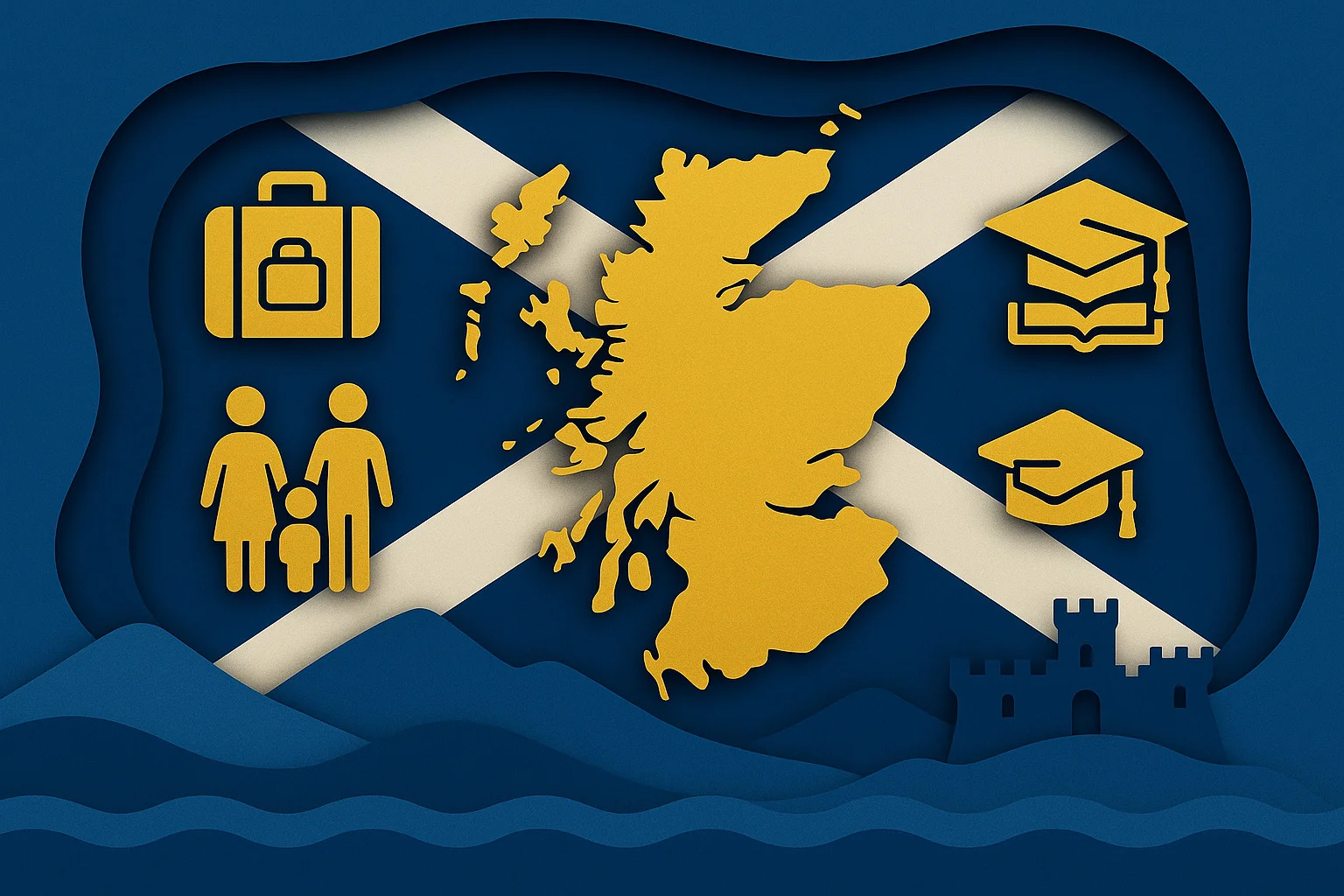 Как получить вид на жительство в Шотландии в 2026 году — работа, семья и учёба