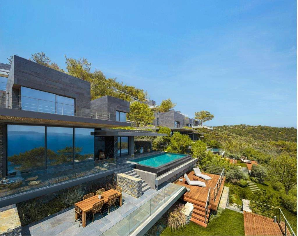 Роскошная вилла 185 м2, район Бодрума, Турция