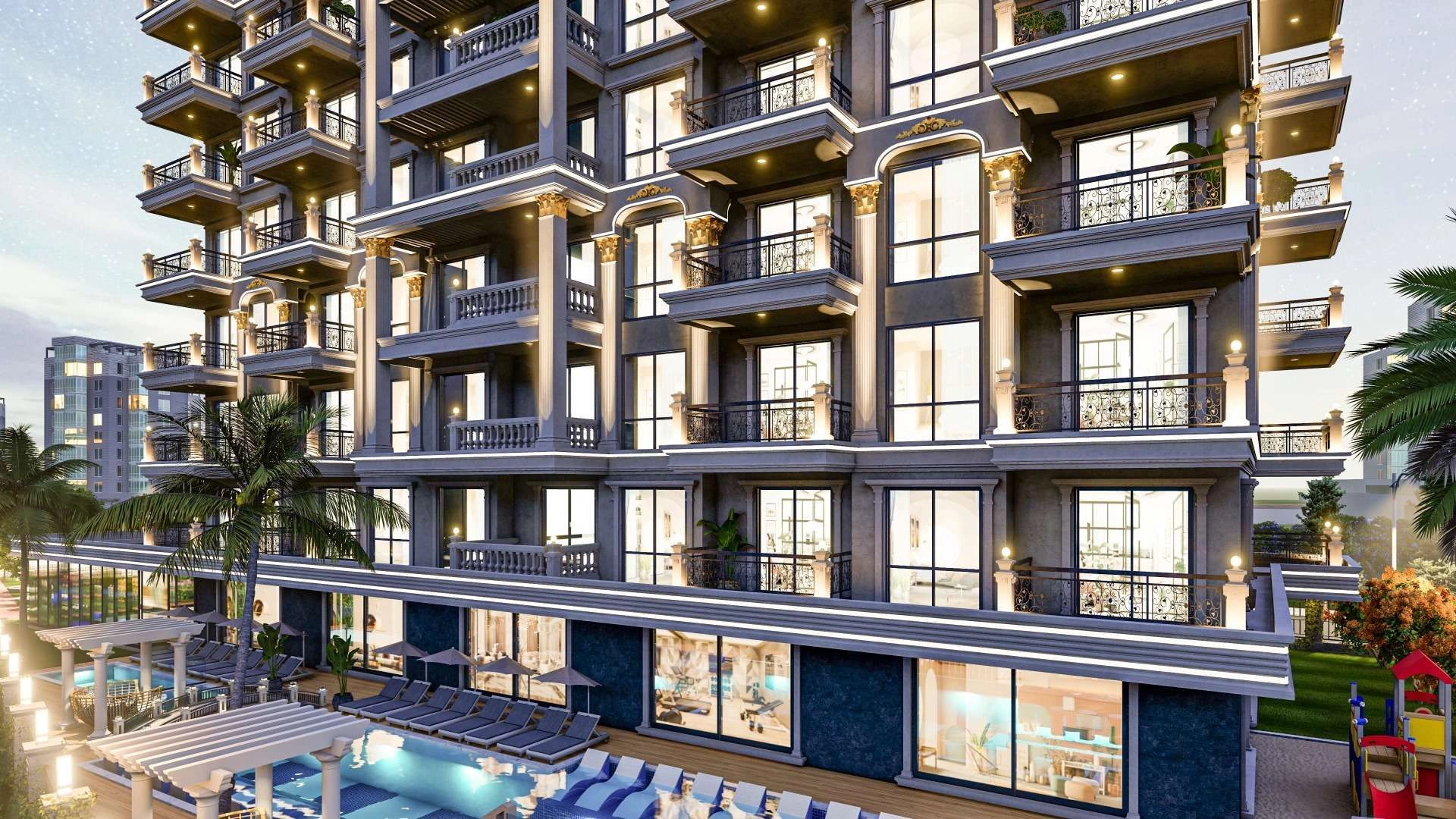 Жилой комплекс в 400 meters от песчаного пляжа Аланьи